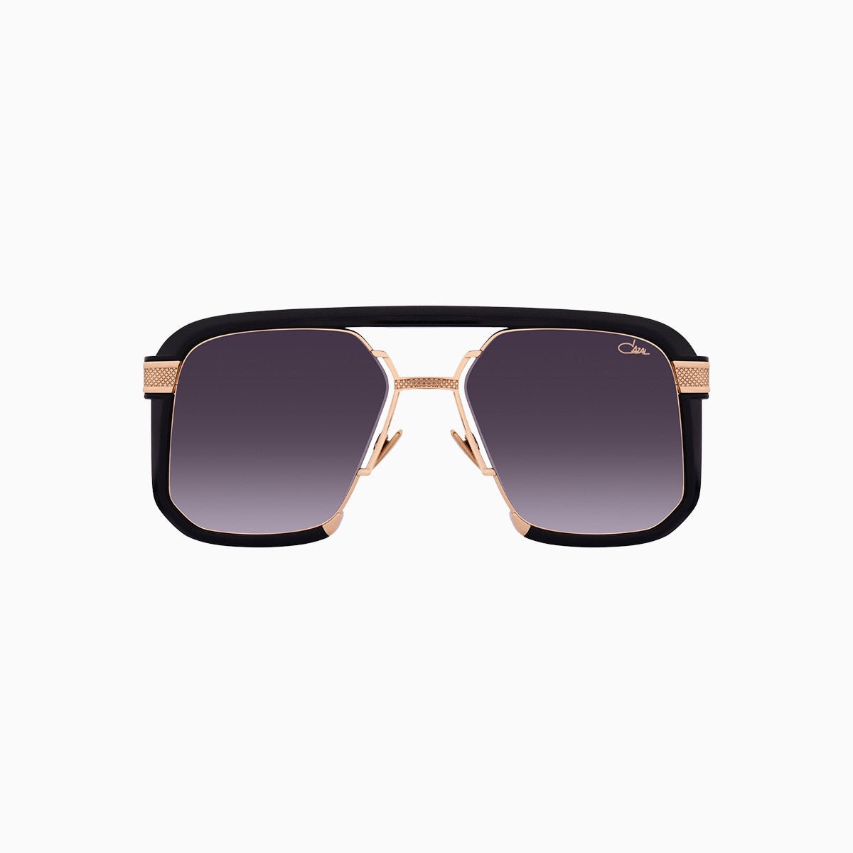 New Women\'s Cazal Black & Gold Sunglasses Cazal 665 Sunglasses Black Gold Luxury Gradient Frame | ABC  main image 4