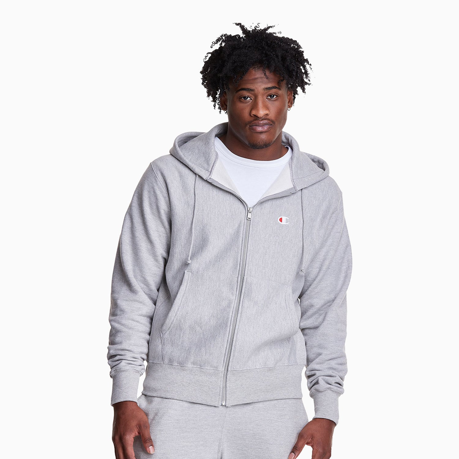 Champion Men's Reverse Weave Full Zip Hoodie - Main Image