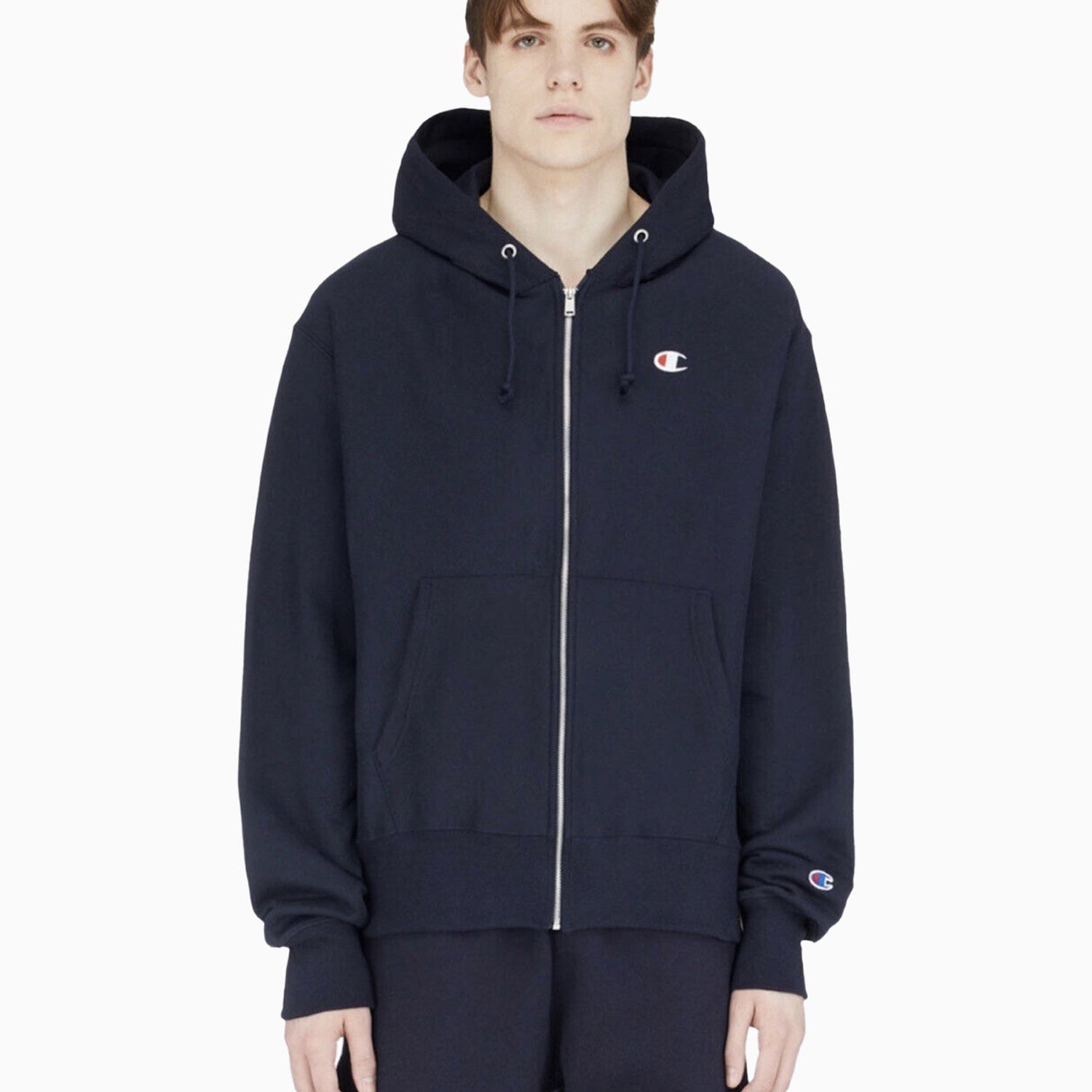 Champion Men's Reverse Weave Full Zip Hoodie