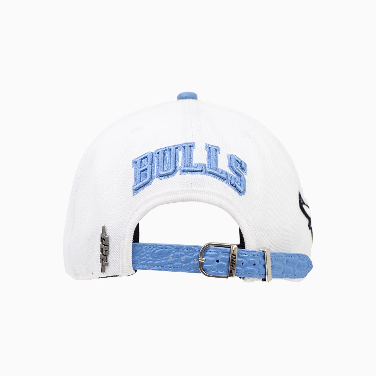 Chicago Bulls NBA Leather Visor Wool Snapback Hat