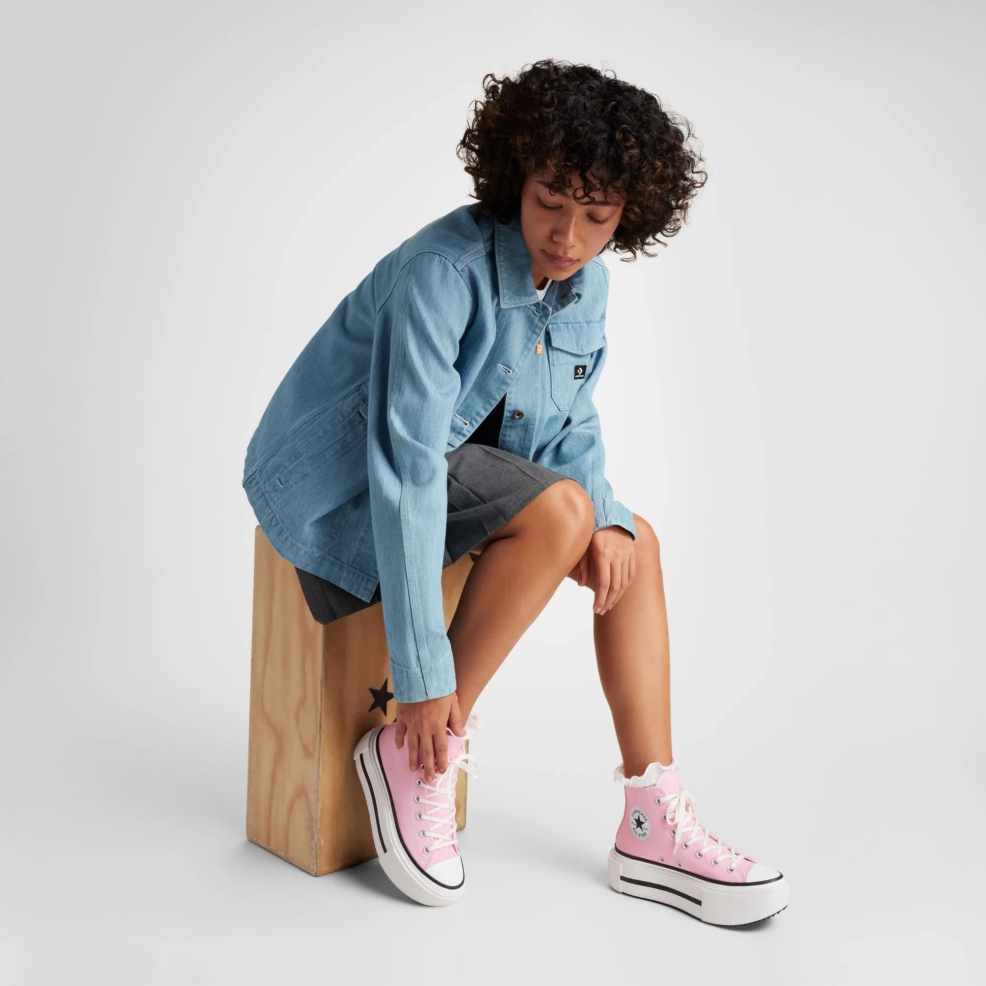 Chuck Taylor All Star Lift Double Stack Converse - Tops and Bottoms USA