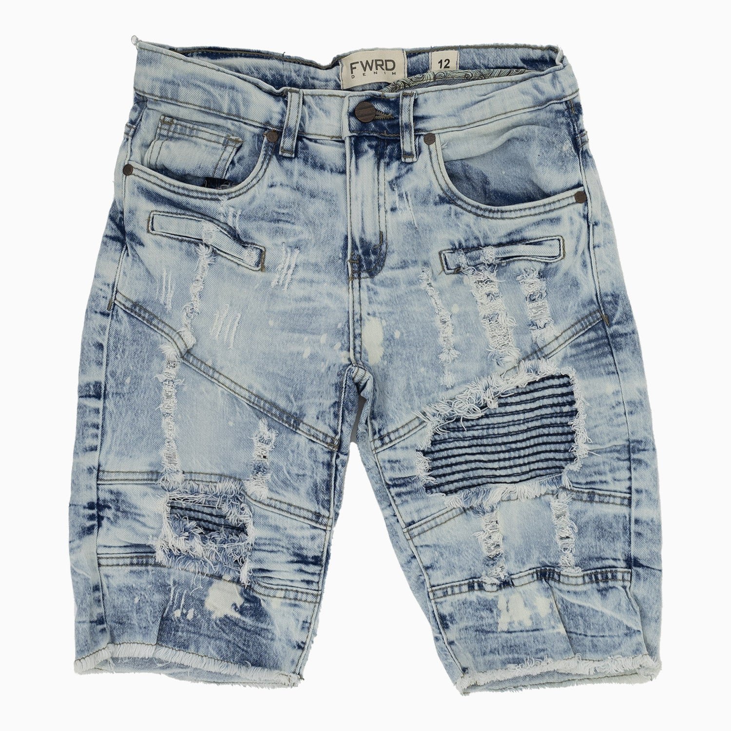 evolution-kids-motocross-denim-shorts-22520k-iceblue