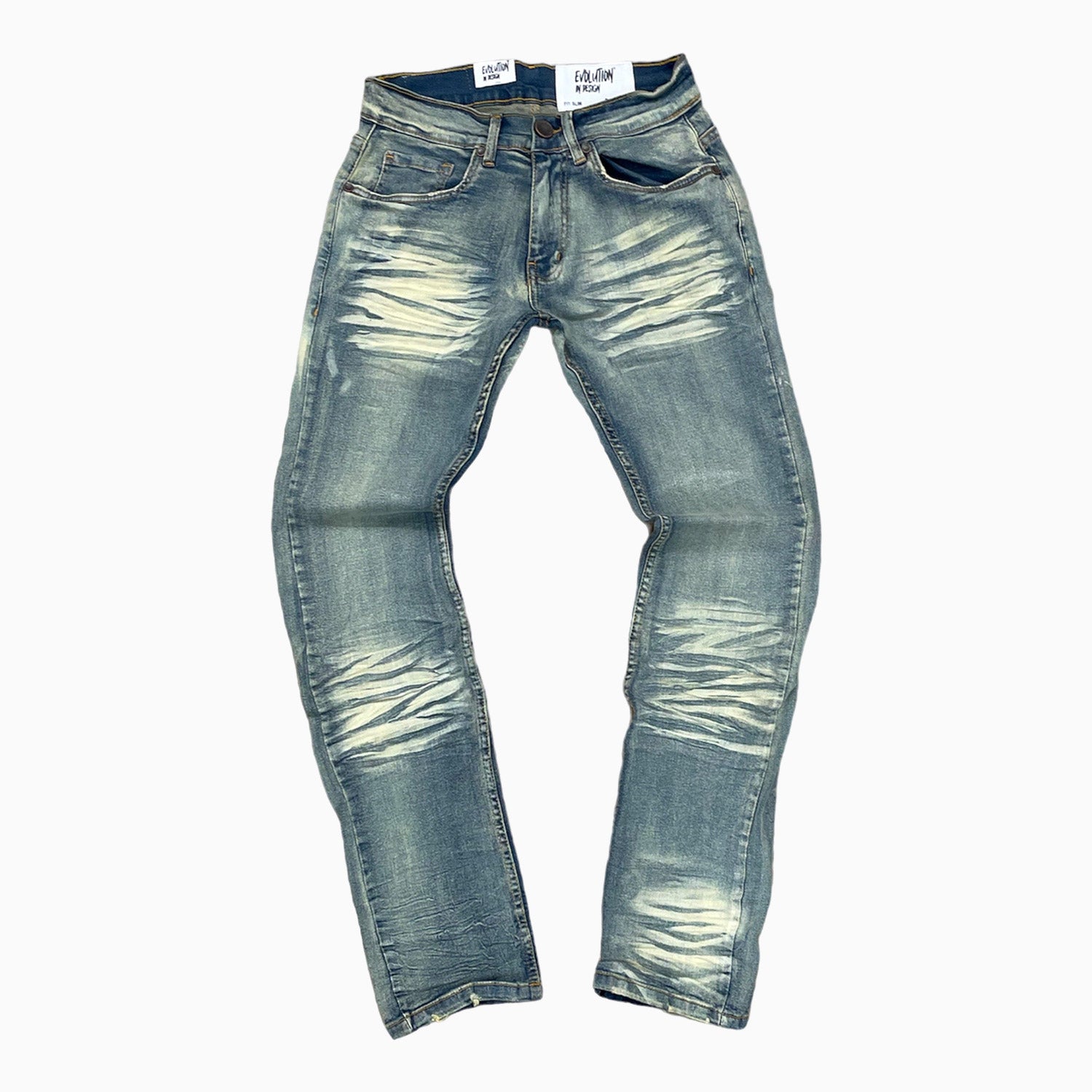 Valabasas Jeans West Kids Evolution Kid's Washed Down Tuff Denim