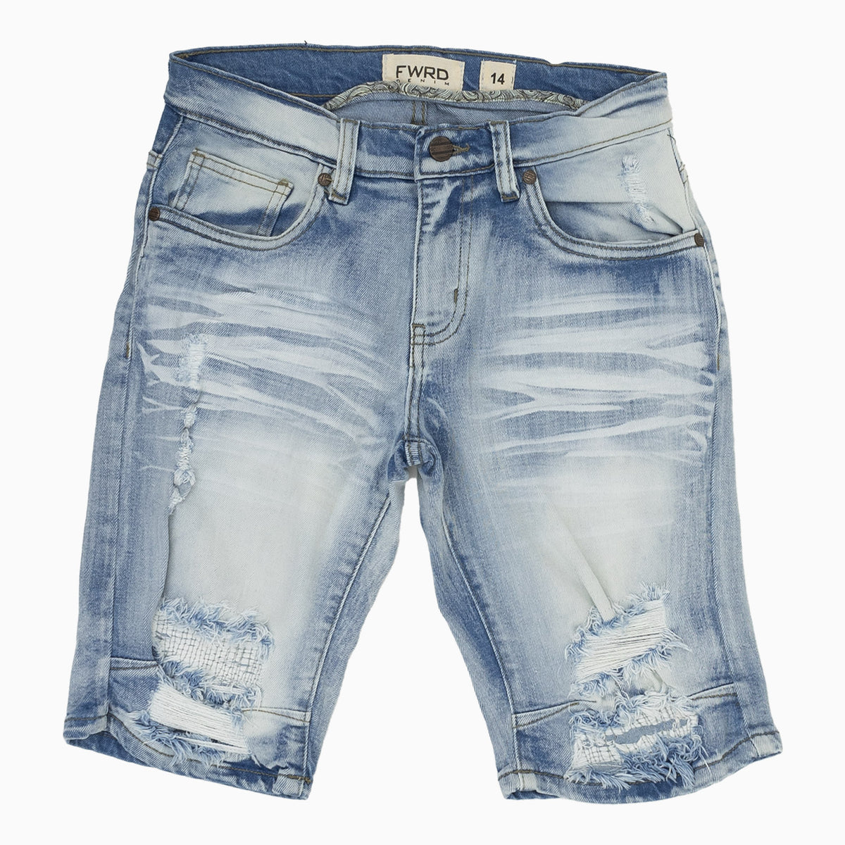evolution-kids-washed-up-denim-jeans-shorts-22493k-iceblue