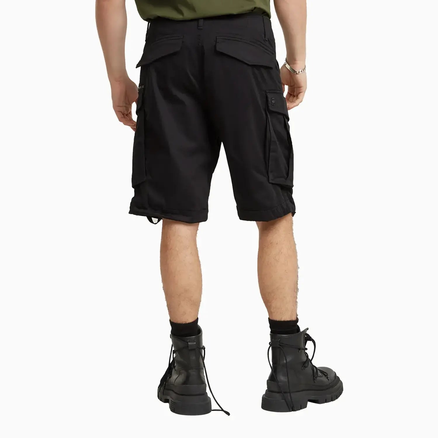 Men's Rovic Relaxed Cargo Short G - Star Raw - Tops and Bottoms USA