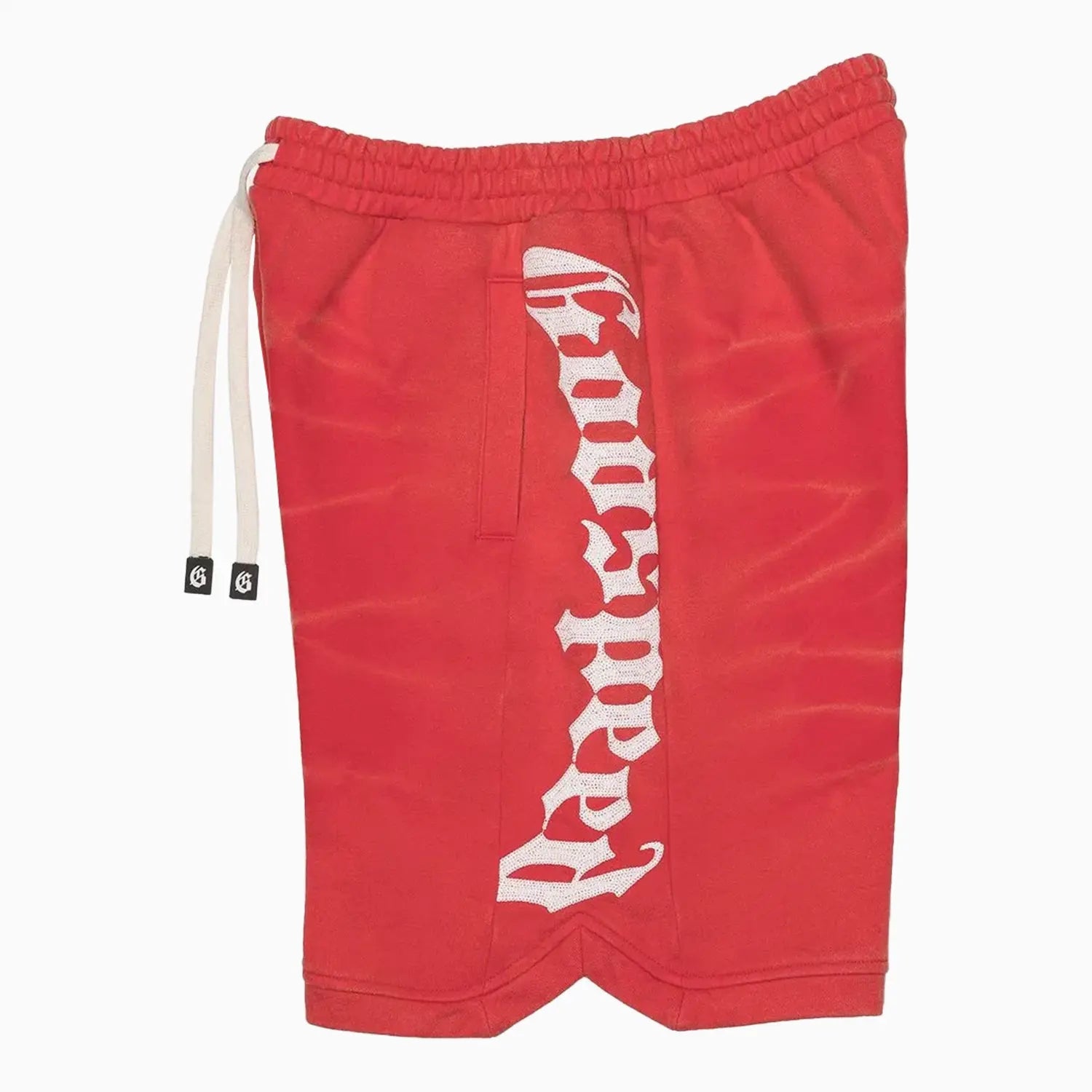 Men's Courtside Red Tie-Dye Shorts