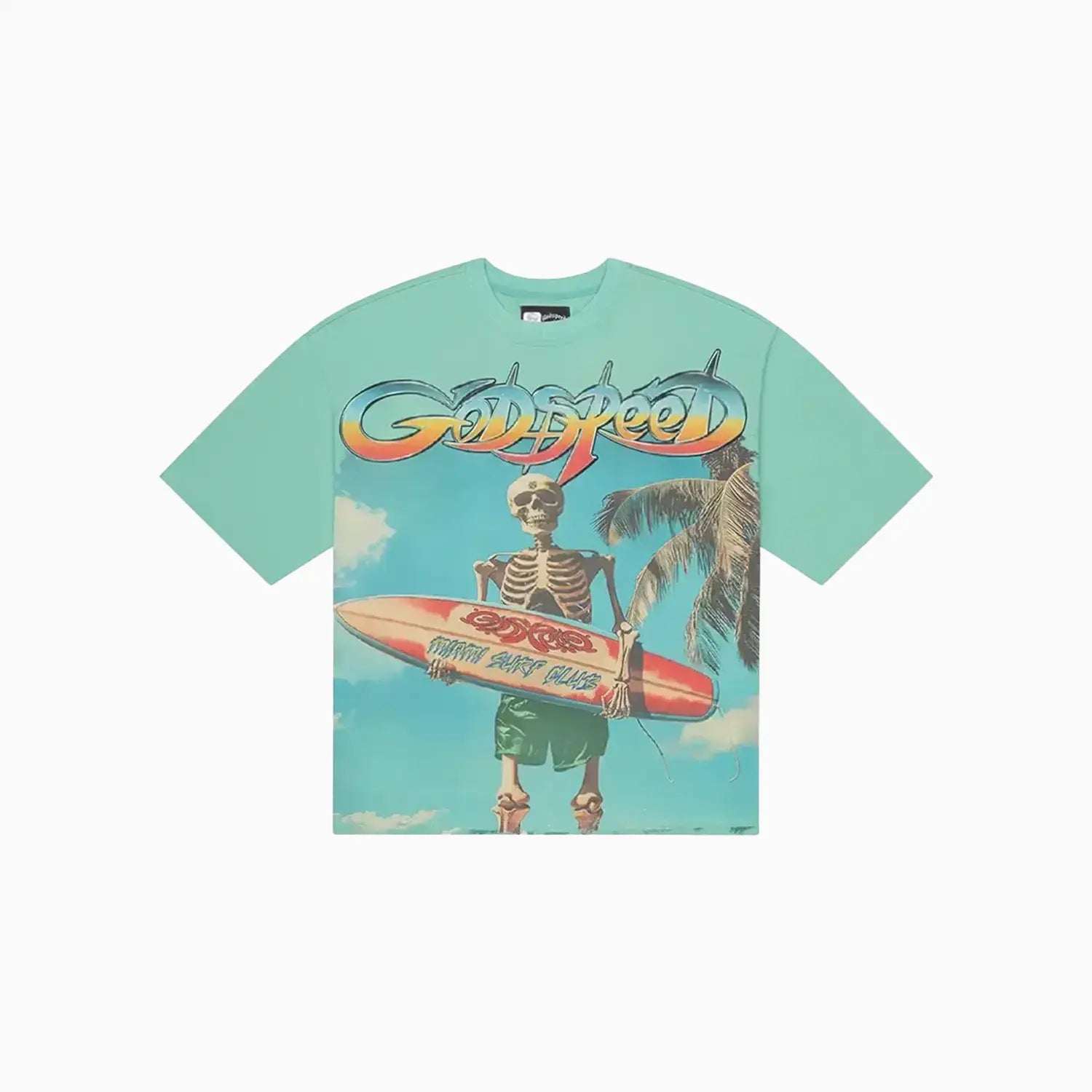 Men's Miami Surf Club T-Shirt Godspeed - Tops and Bottoms USA