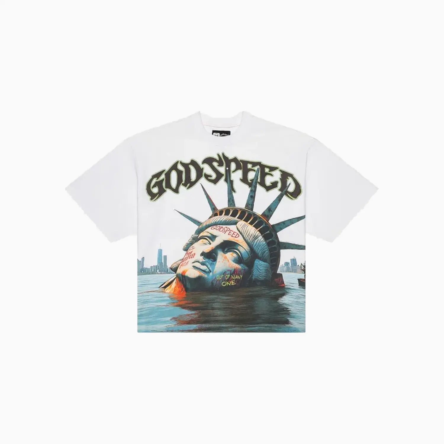 Men's Sunken Liberty Short Sleeve T-Shirt Godspeed - Tops and Bottoms USA
