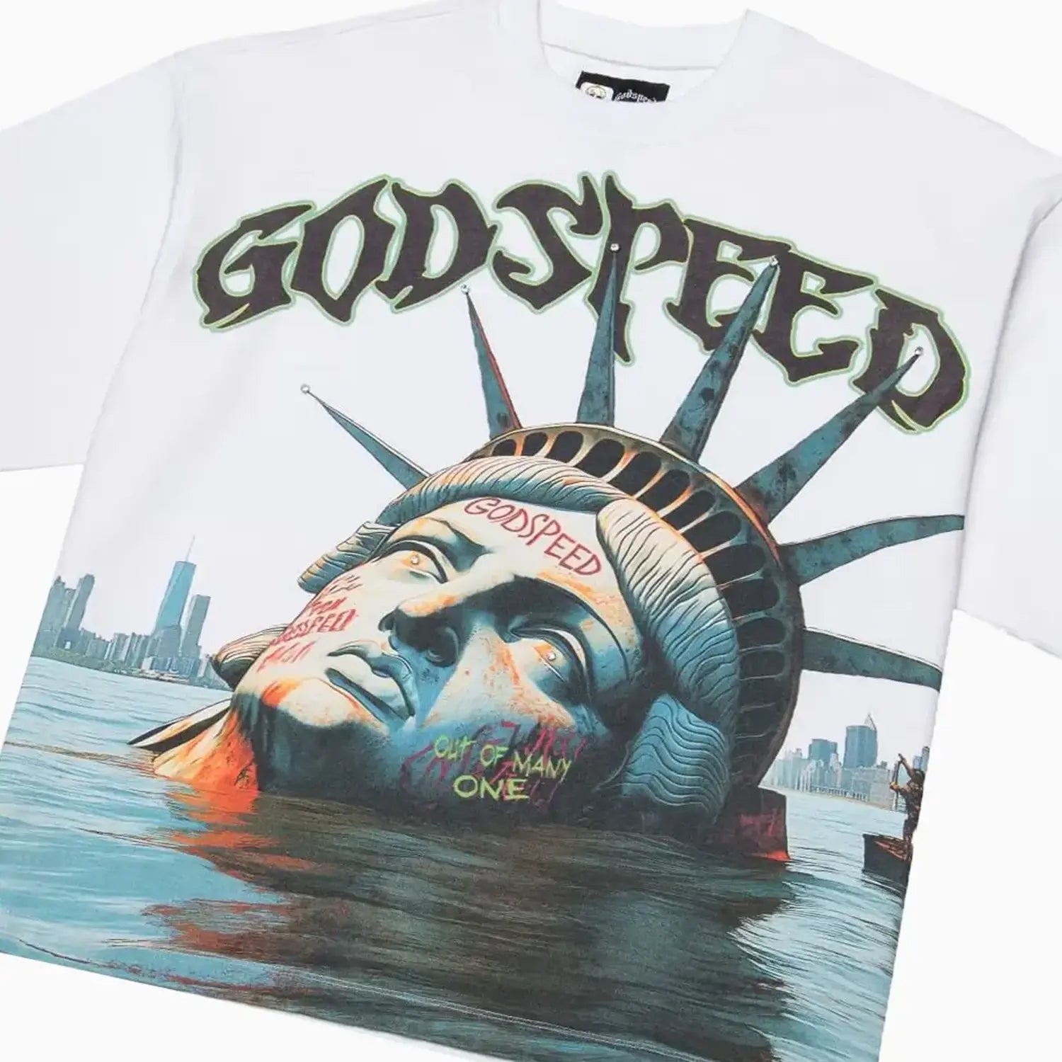 Men's Sunken Liberty Short Sleeve T-Shirt Godspeed - Tops and Bottoms USA