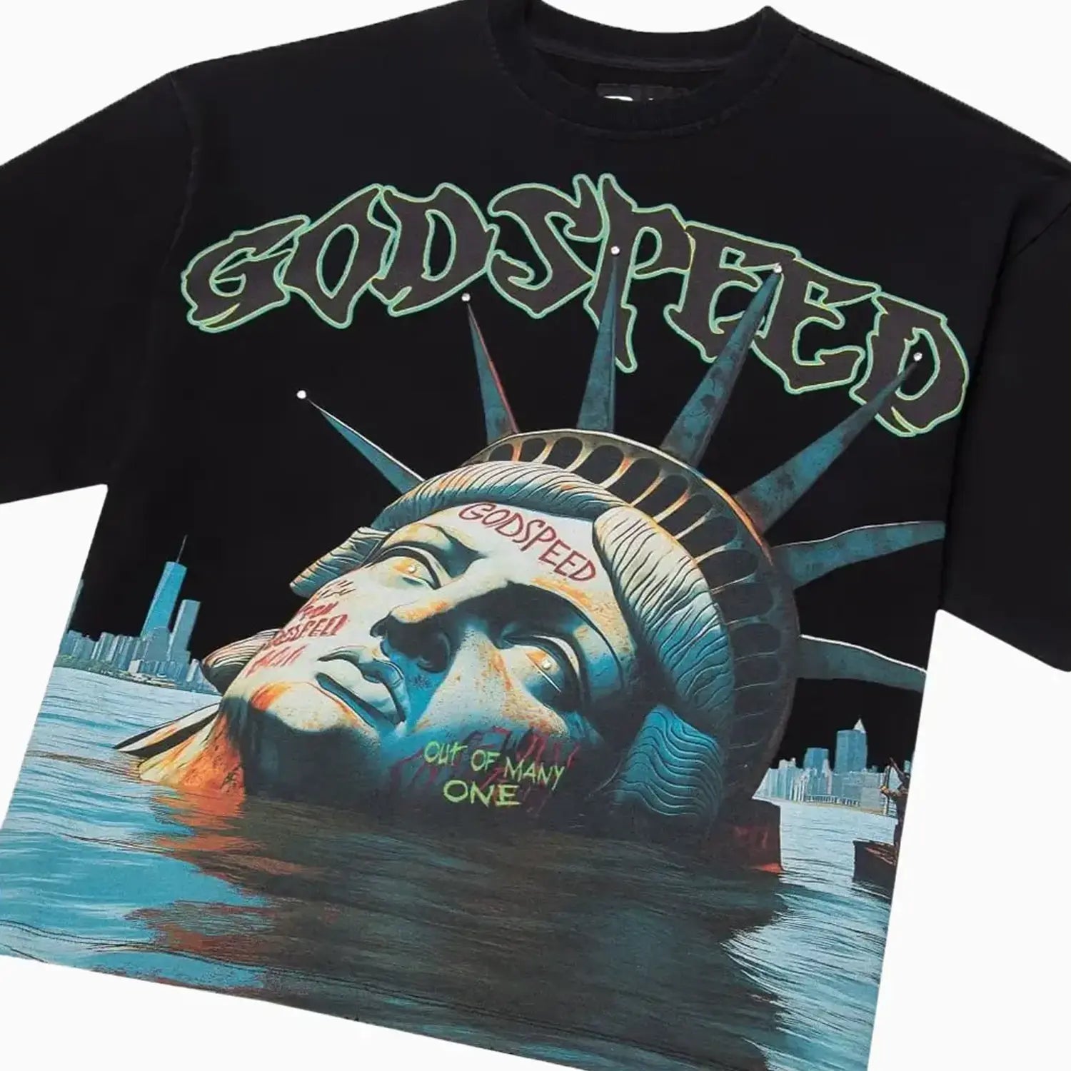 Men's Sunken Liberty Short Sleeve T-Shirt Godspeed - Tops and Bottoms USA