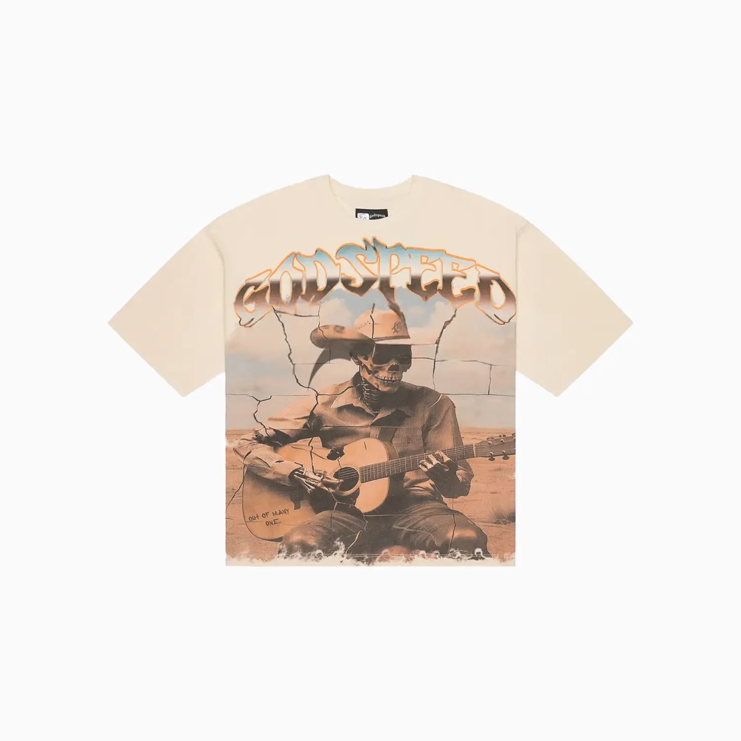 Men's Virtuoso Bone T-Shirt Godspeed - Tops and Bottoms USA