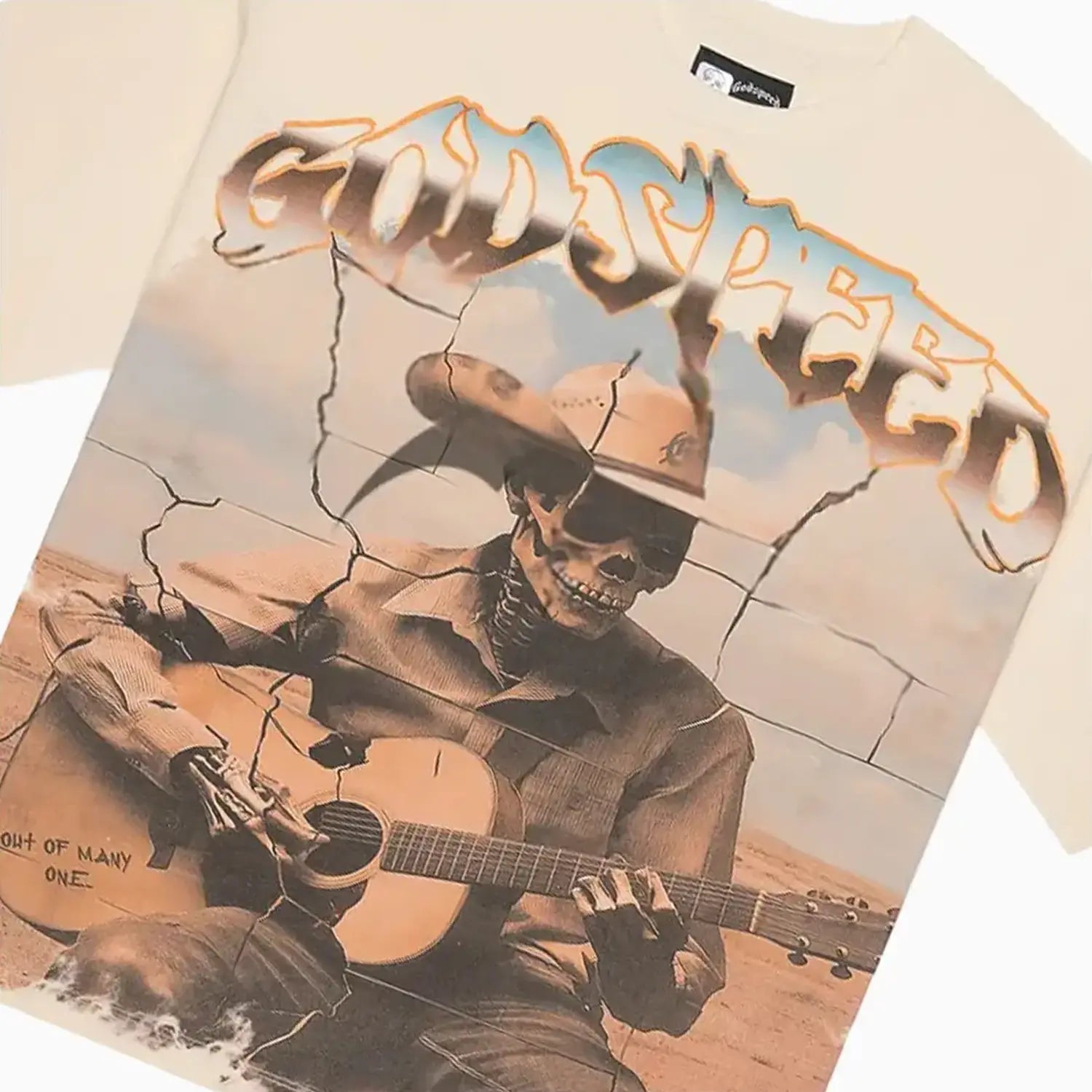Men's Virtuoso Bone T-Shirt Godspeed - Tops and Bottoms USA