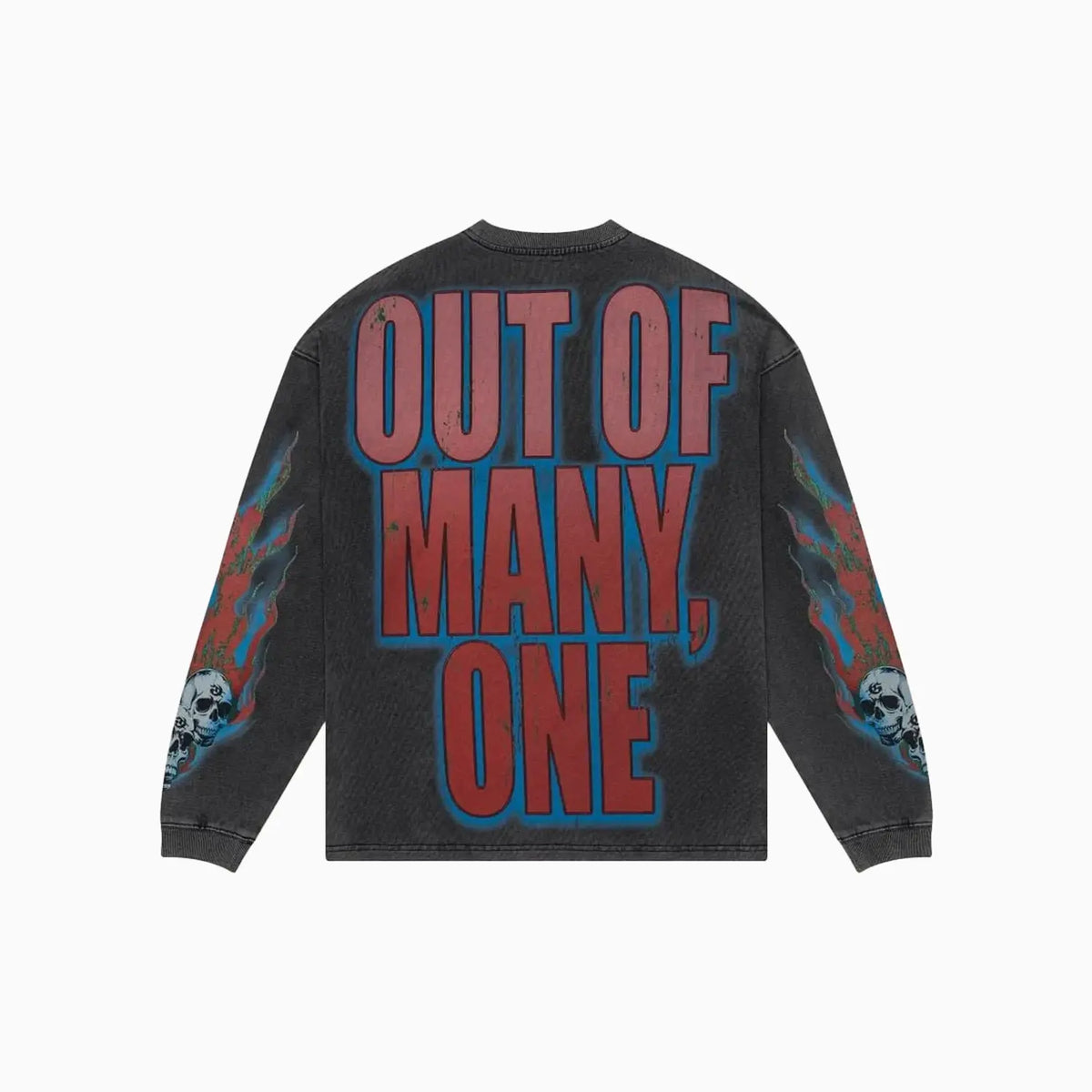 Men's Vision Flowers Long Sleeve Sweatshirt Godspeed - Tops and Bottoms USA