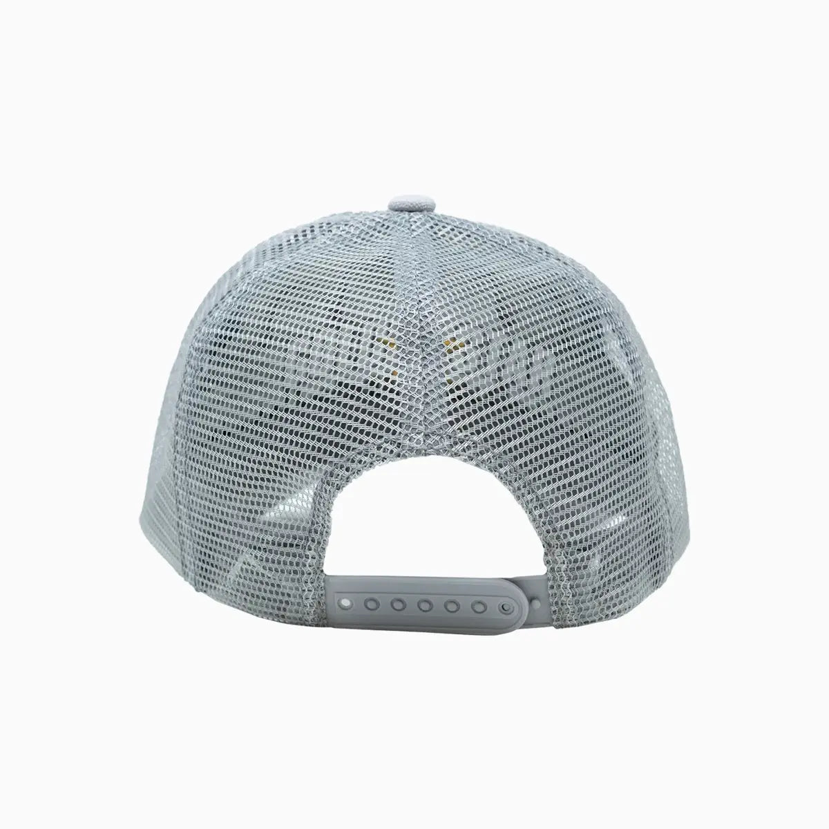 Full Moon Wolf Light Gray Trucker Hat Gold Star Hats - Tops and Bottoms USA