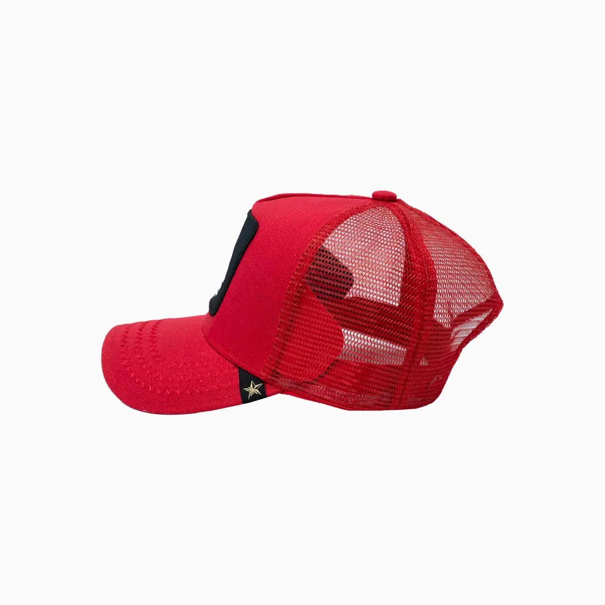 Goat Trucker Hat Gold Star Hats - Tops and Bottoms USA