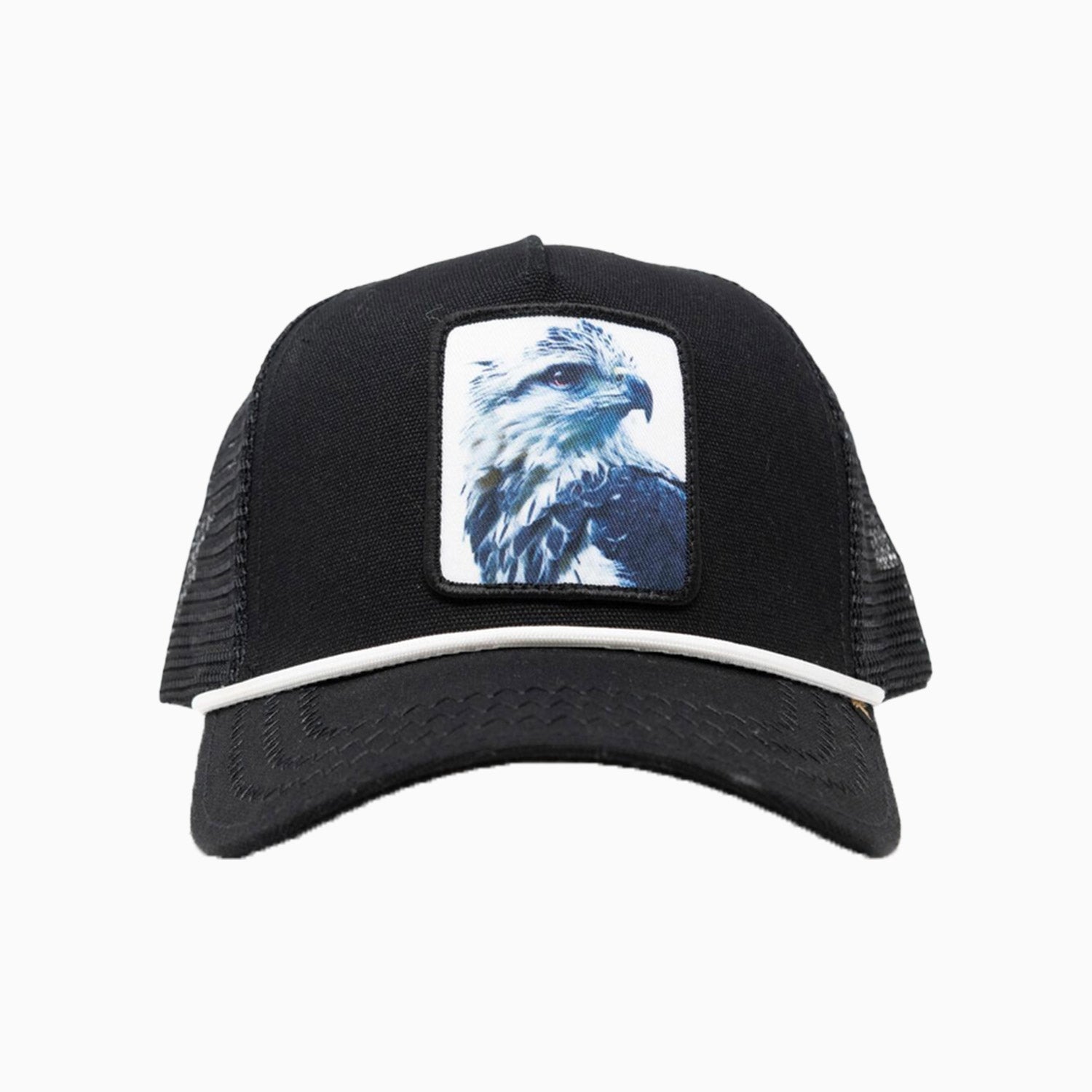 gold-star-hats-mens-trucker-hat-falcon-gs165-black