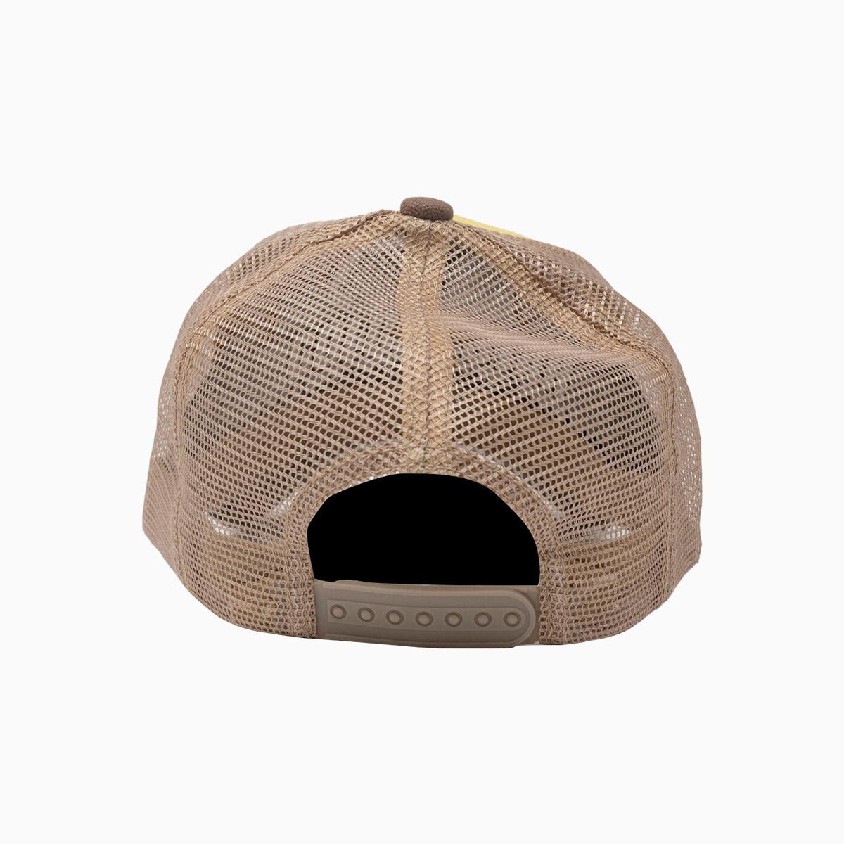The Rooster 3 Tone Trucker Hat Gold Star Hats - Tops and Bottoms USA