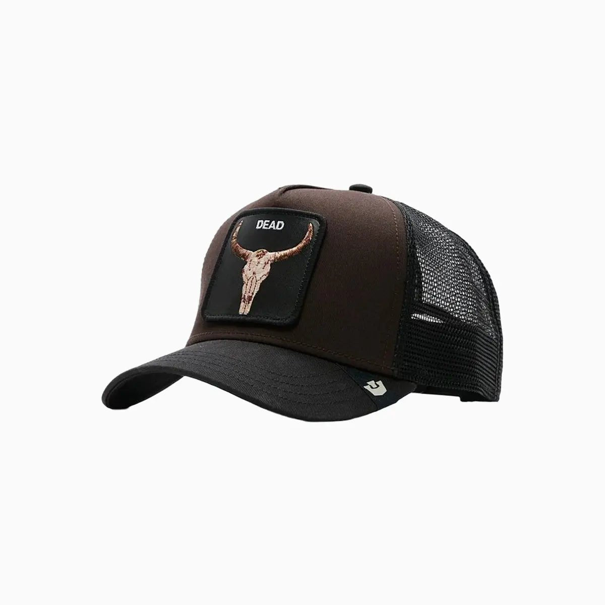 Dead Skull Trucker Hat Goorin Bros - Tops and Bottoms USA