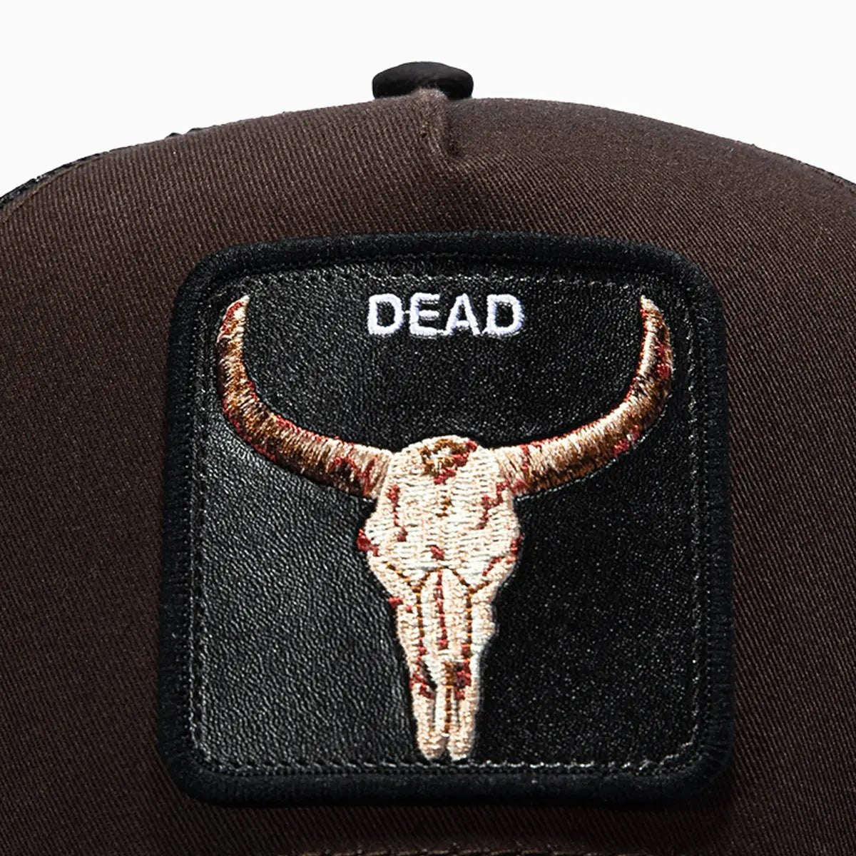 Dead Skull Trucker Hat Goorin Bros - Tops and Bottoms USA