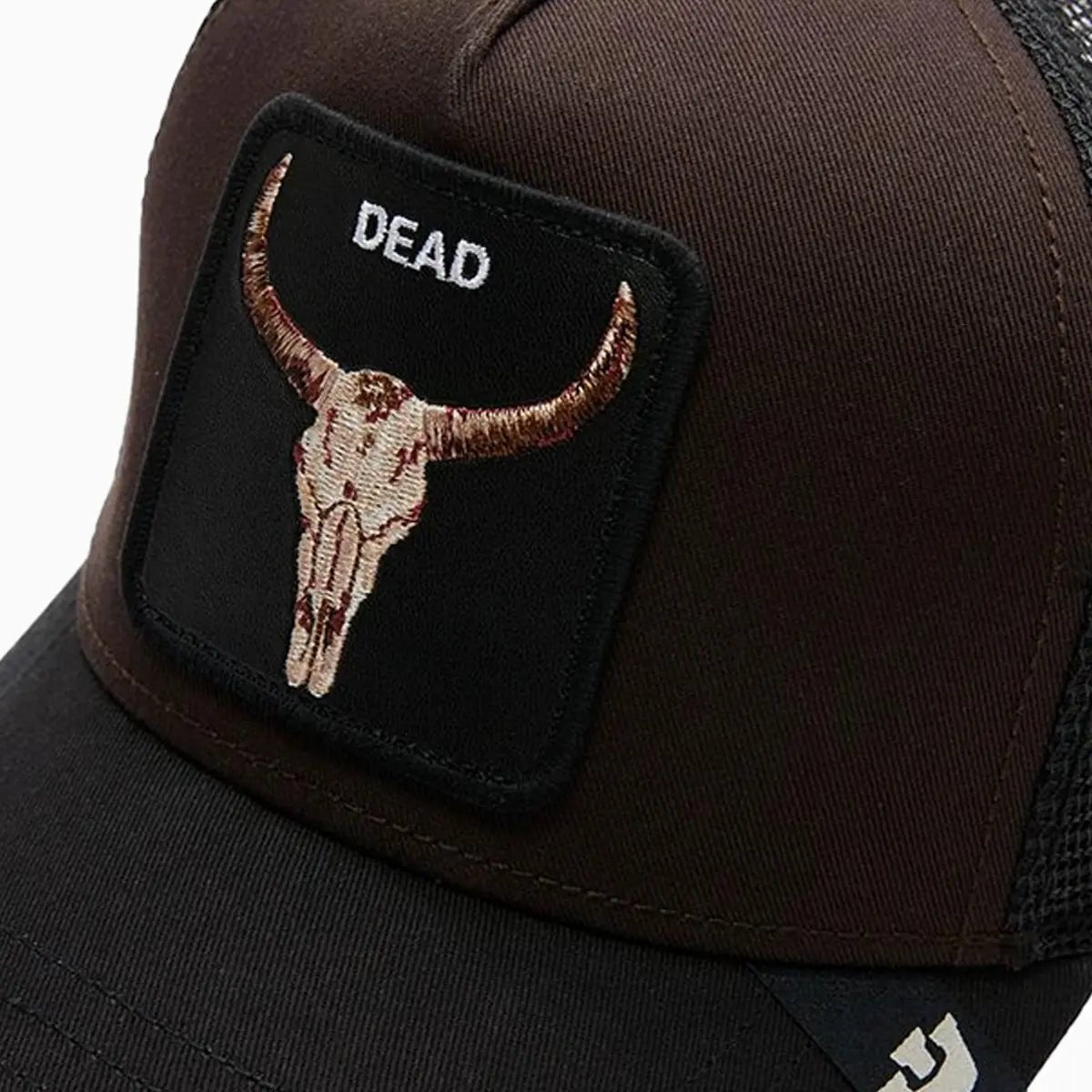 Dead Skull Trucker Hat Goorin Bros - Tops and Bottoms USA