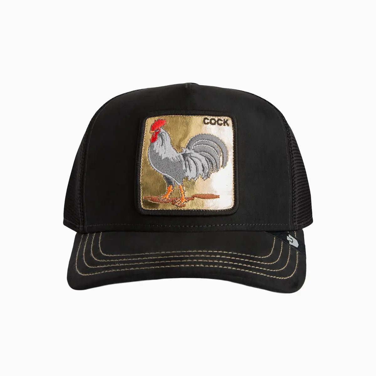 Golden Cock Trucker Hat Goorin Bros - Tops and Bottoms USA