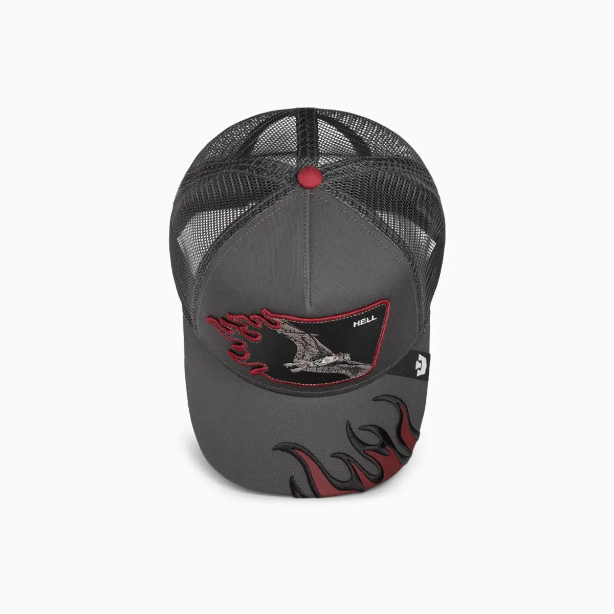 Hell Flames Trucker Hat Goorin Bros - Tops and Bottoms USA