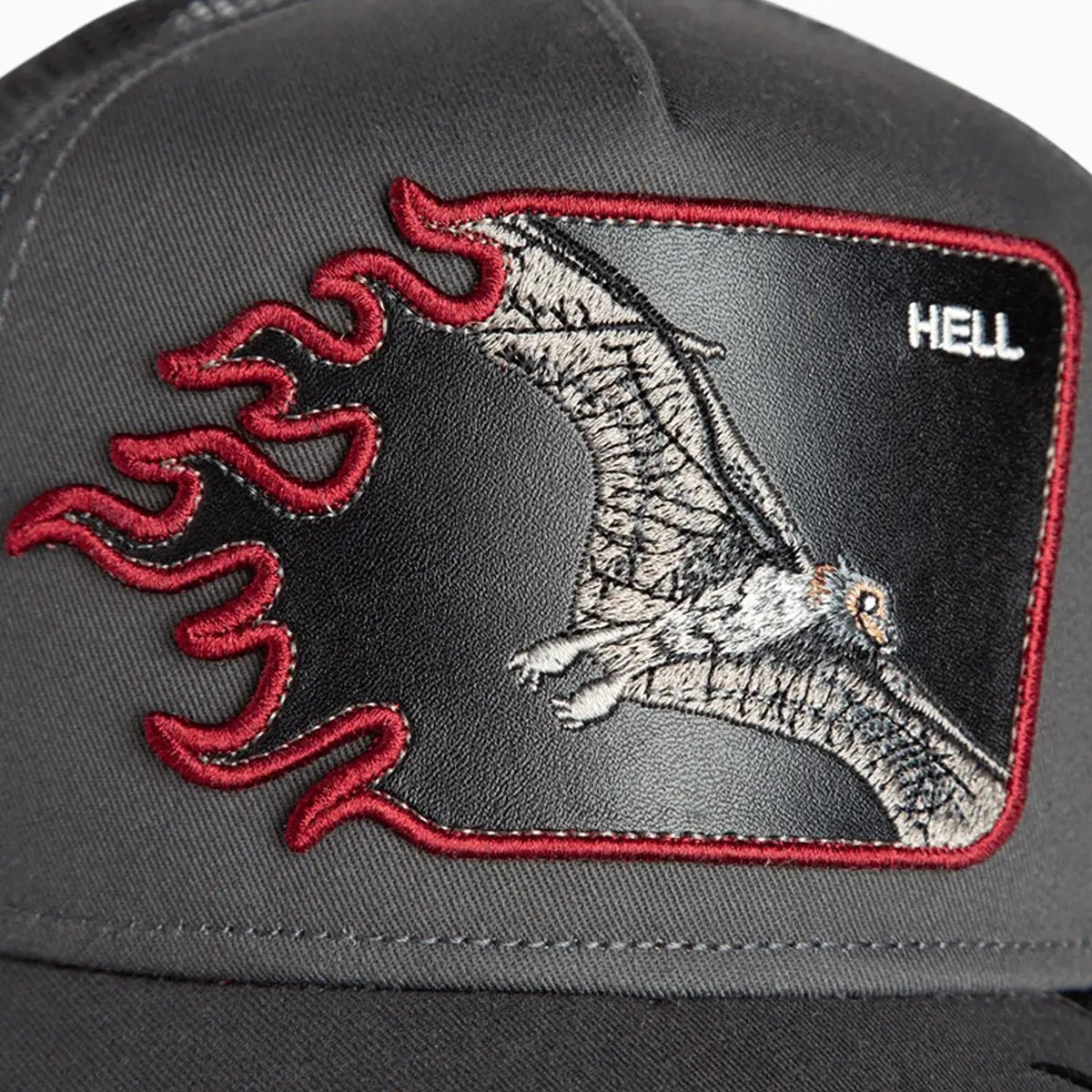 Hell Flames Trucker Hat Goorin Bros - Tops and Bottoms USA