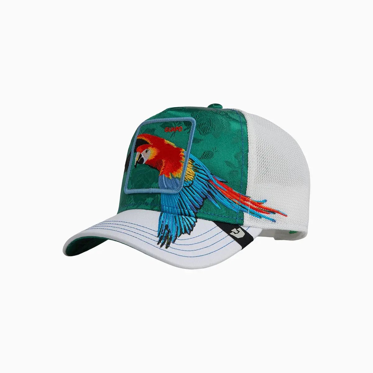 Honduras Macaw Trucker Hat Goorin Bros - Tops and Bottoms USA