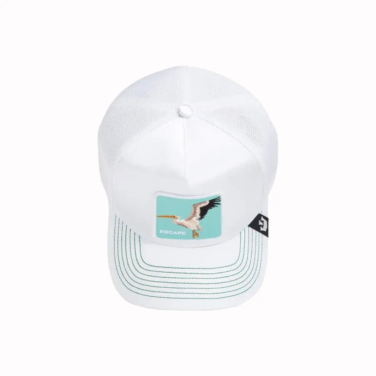Not Into Yoga Trucker Hat Goorin Bros - Tops and Bottoms USA