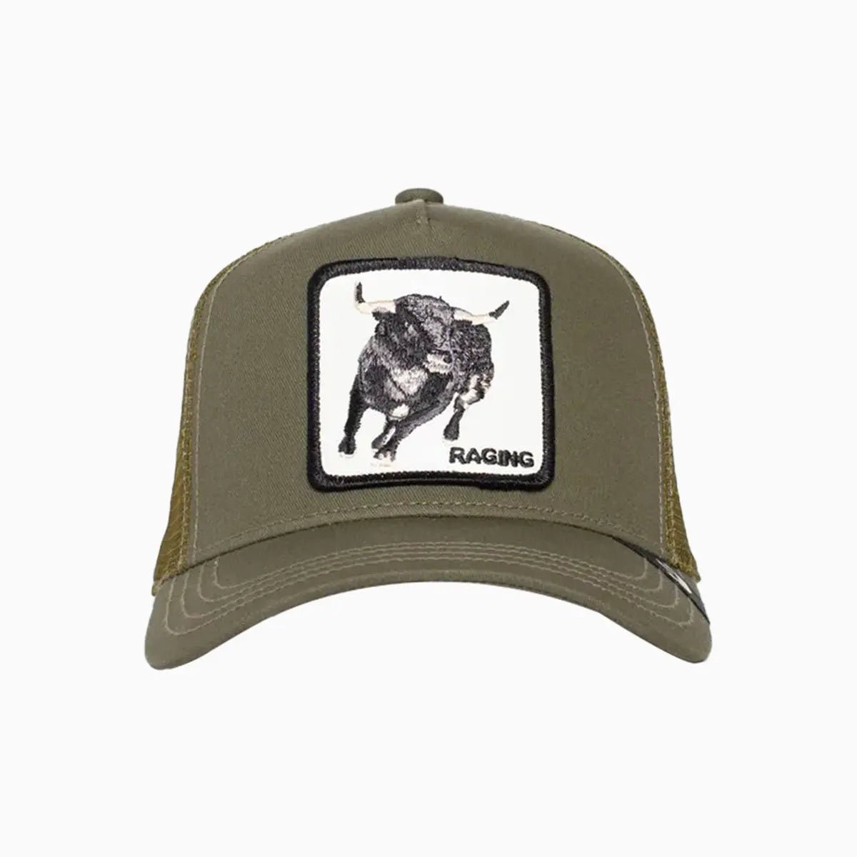 Road Rage Truckin Global Core Trucker Hat Goorin Bros - Tops and Bottoms USA