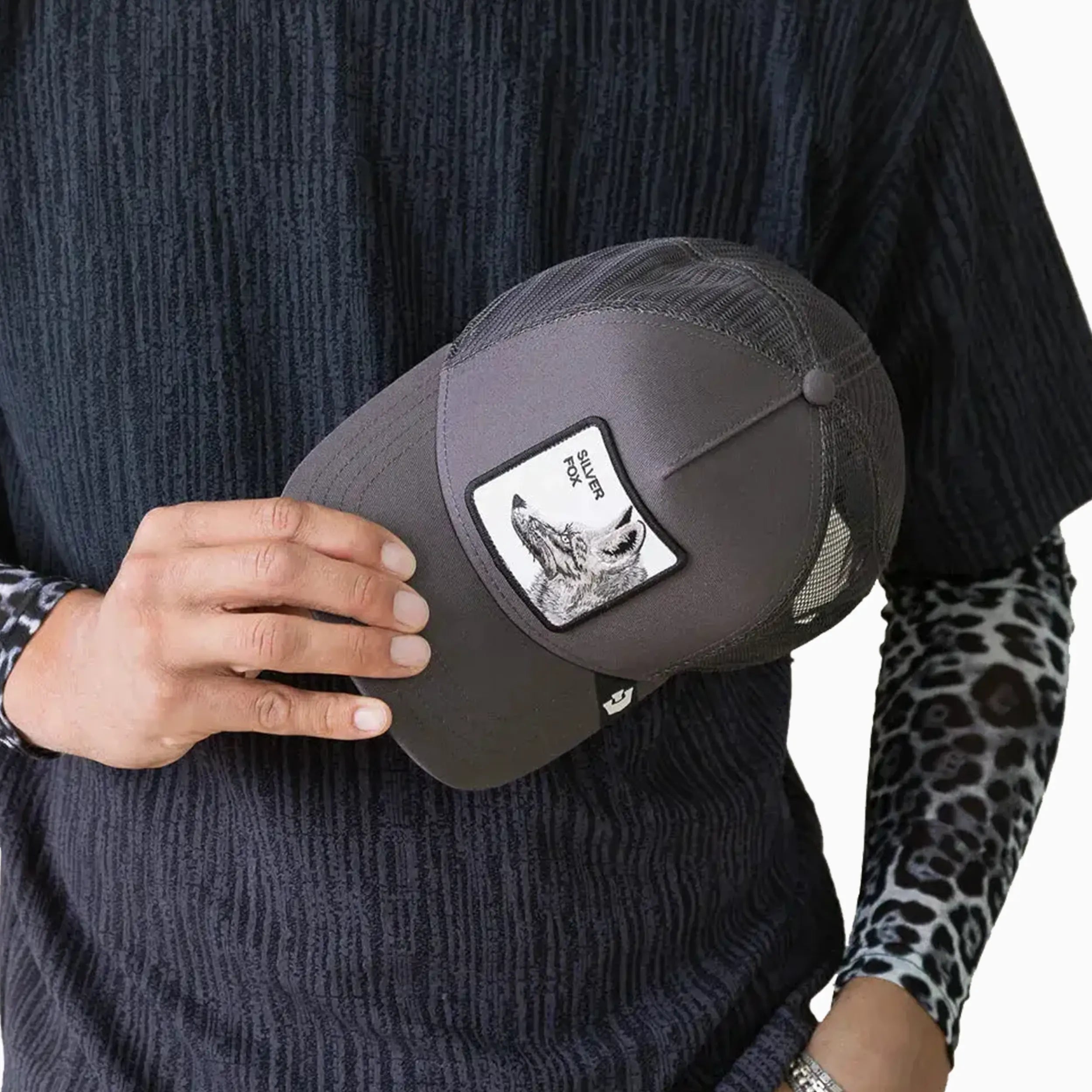 Silver Foxxx Trucker Hat