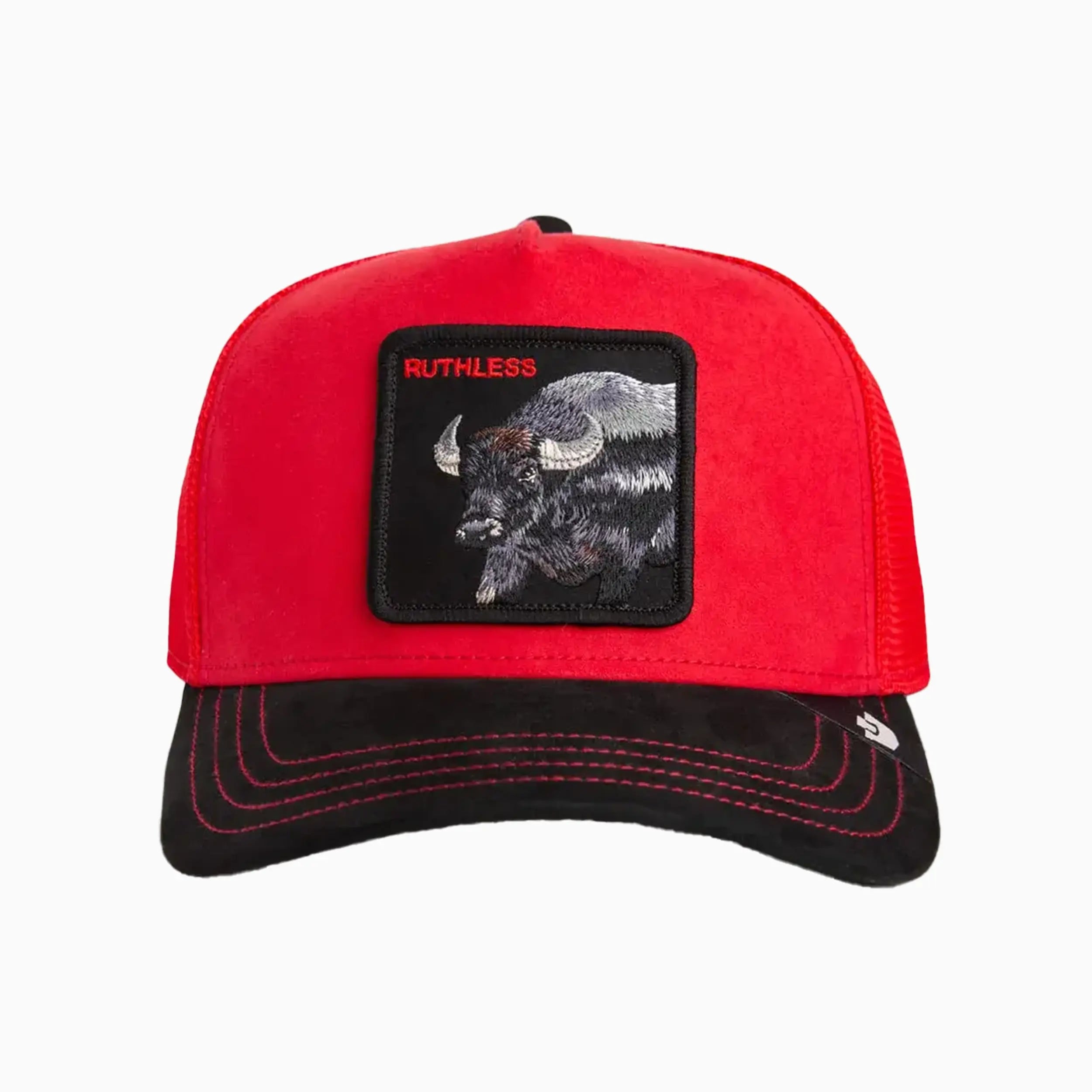 Suede Buffalo Trucker Hat