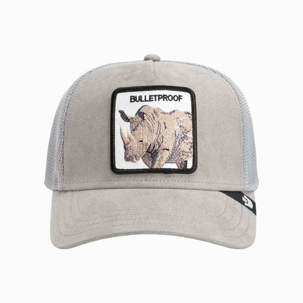 Suede Rhino Trucker Hat