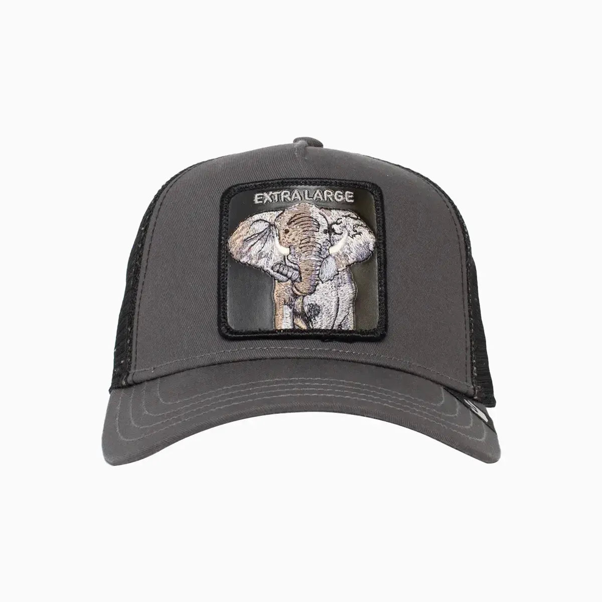 101-2606-GRY-L01_1.jpg?v=  Goorin bros Ostrich bender Black and Gray Hat display picture 1