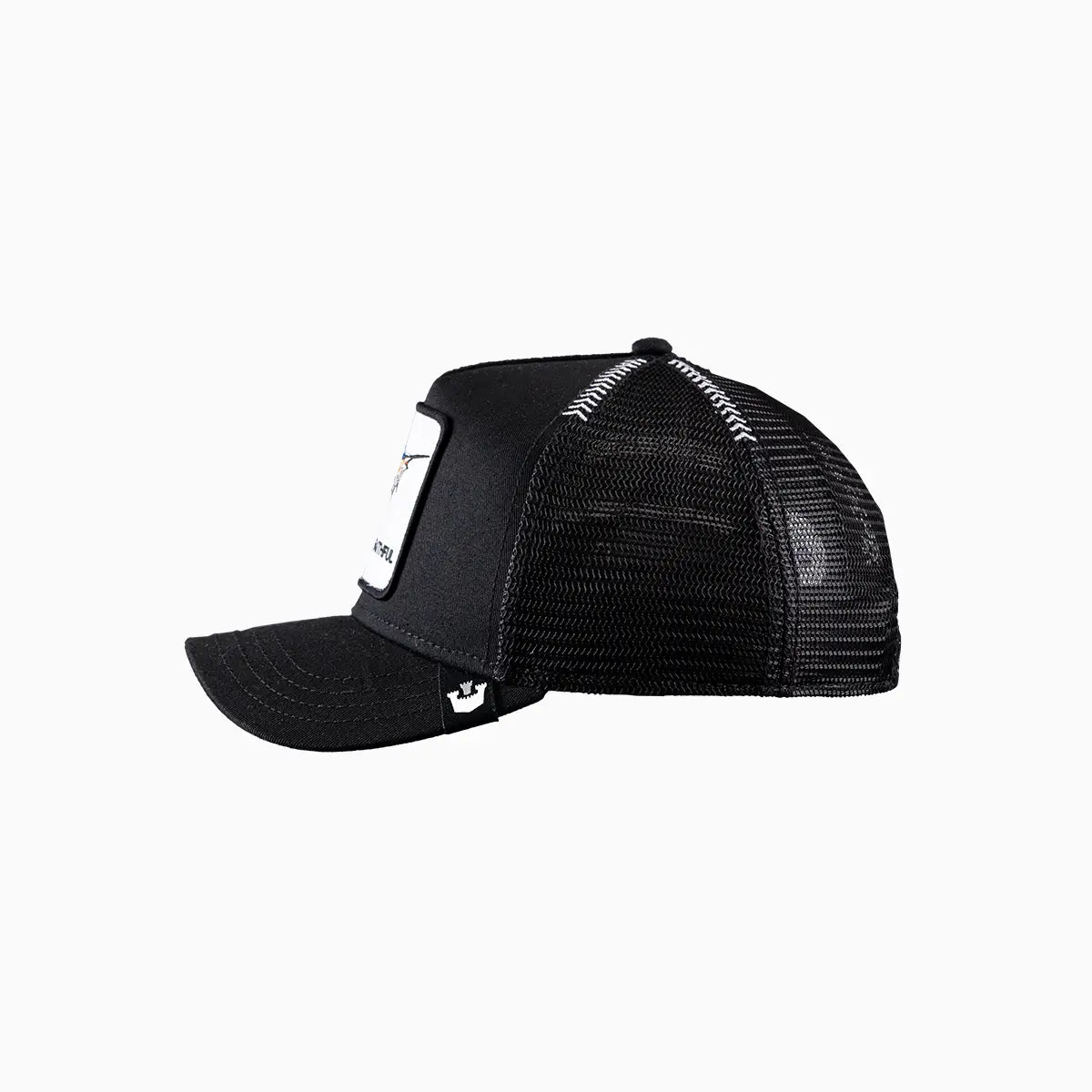 The Faithful Fish Trucker Hat Goorin Bros - Tops and Bottoms USA