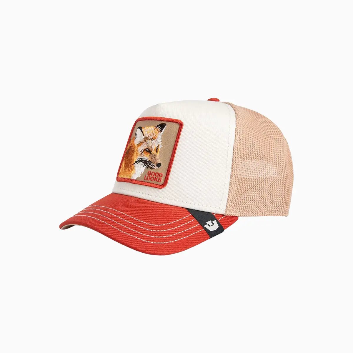 Tricolor Fox Trucker Hat Goorin Bros - Tops and Bottoms USA