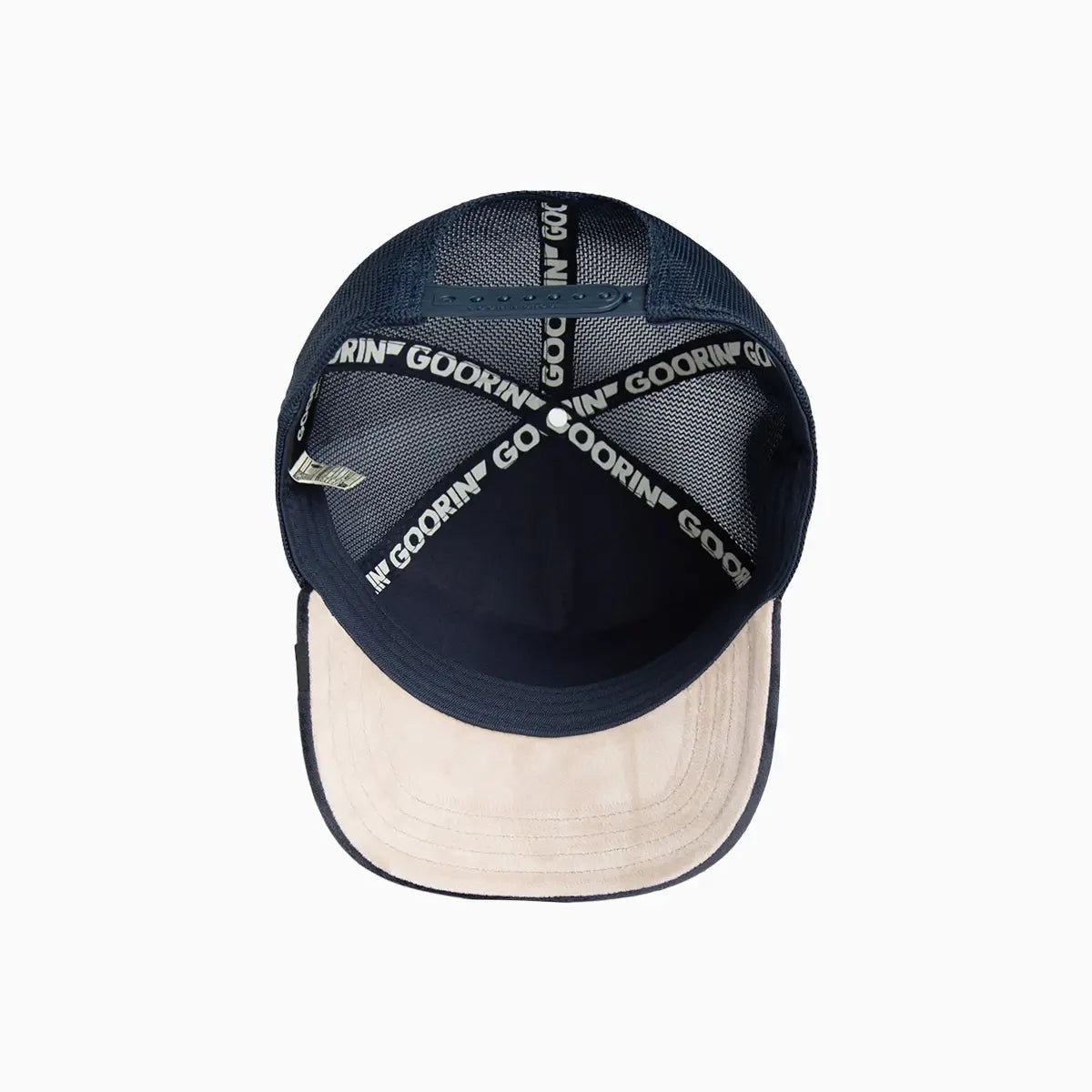Velour Lion Trucker Hat Goorin Bros - Tops and Bottoms USA