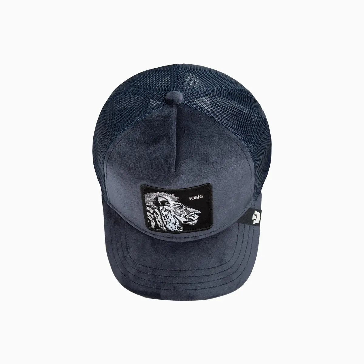 Velour Lion Trucker Hat