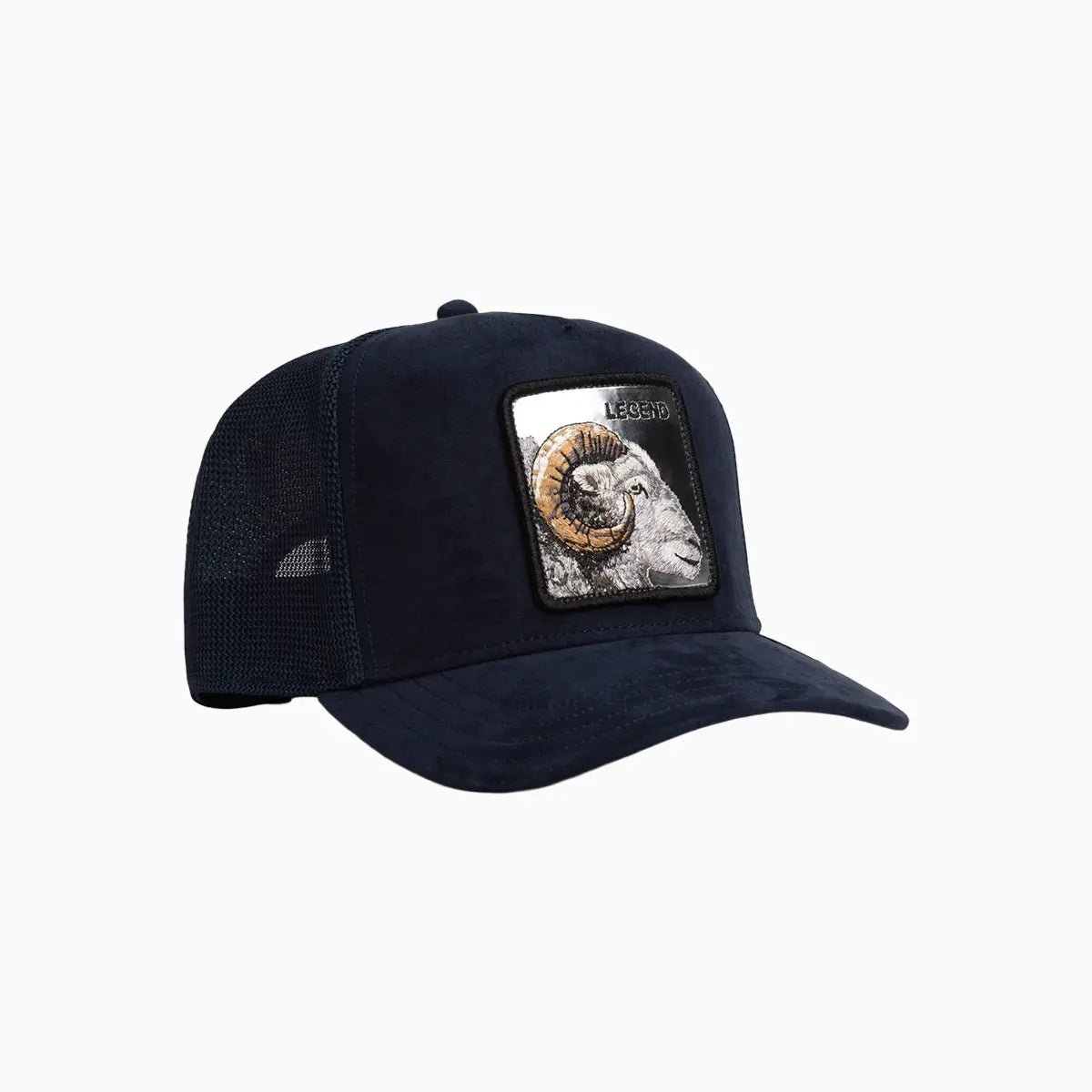 Silver Legend Trucker Hat Goorin Bros - Tops and Bottoms USA