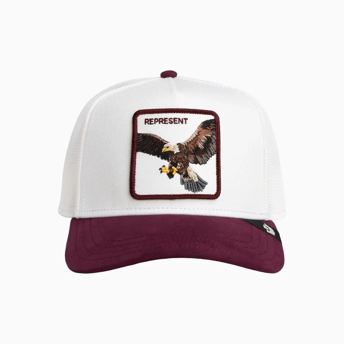 Suede Eagle Trucker Hat Goorin Bros - Tops and Bottoms USA