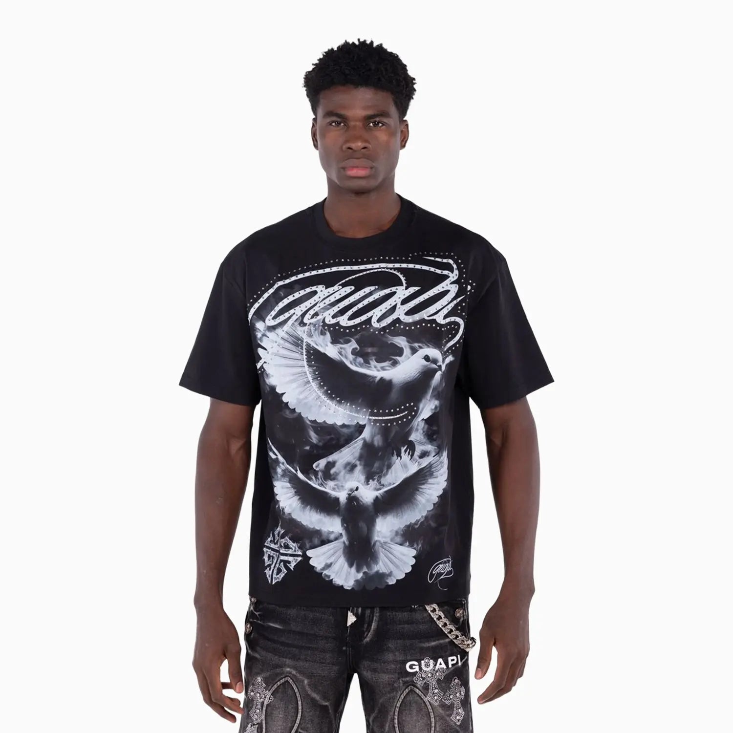 Men's Black Ascension T-Shirt Guapi - Tops and Bottoms USA