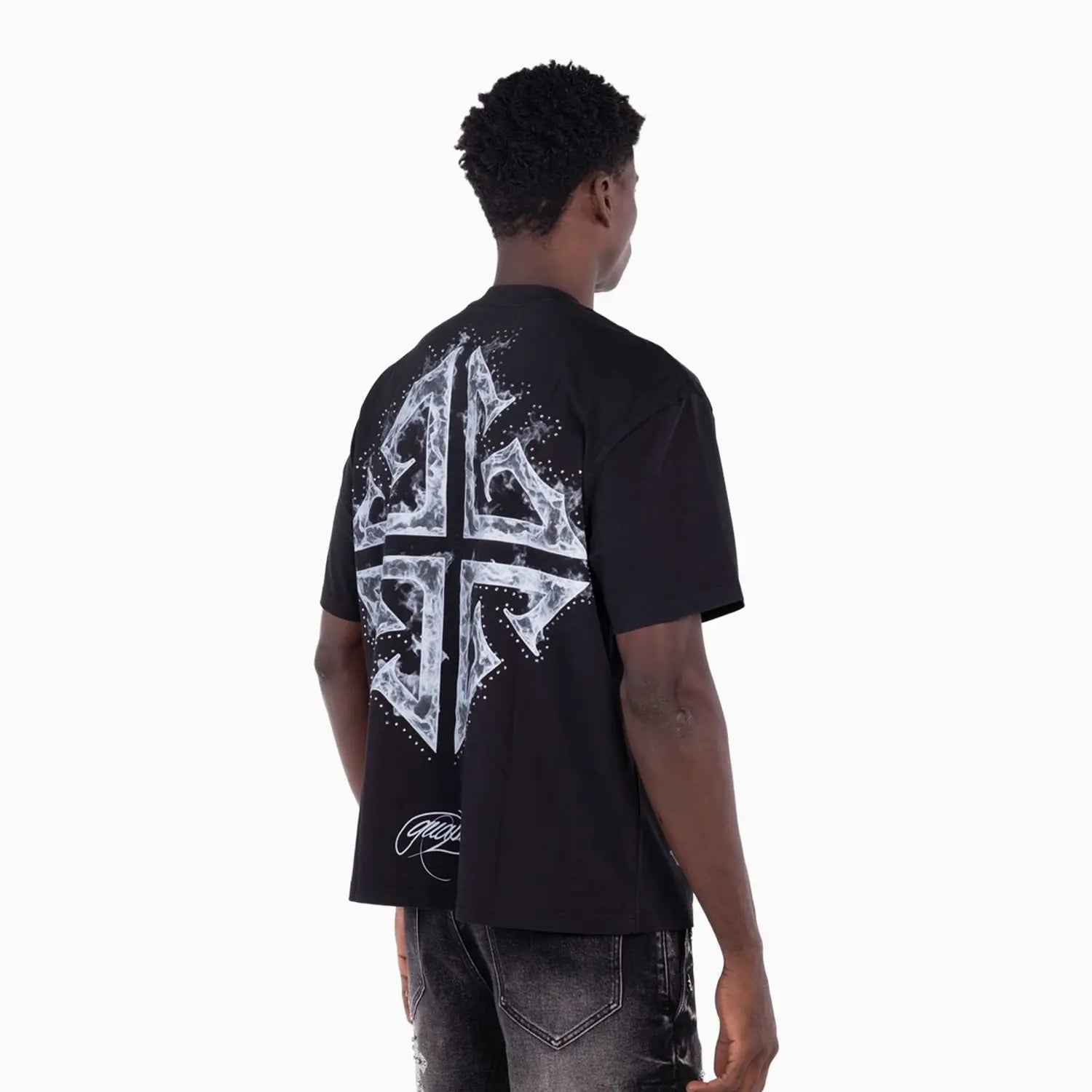 Men's Black Ascension T-Shirt Guapi - Tops and Bottoms USA