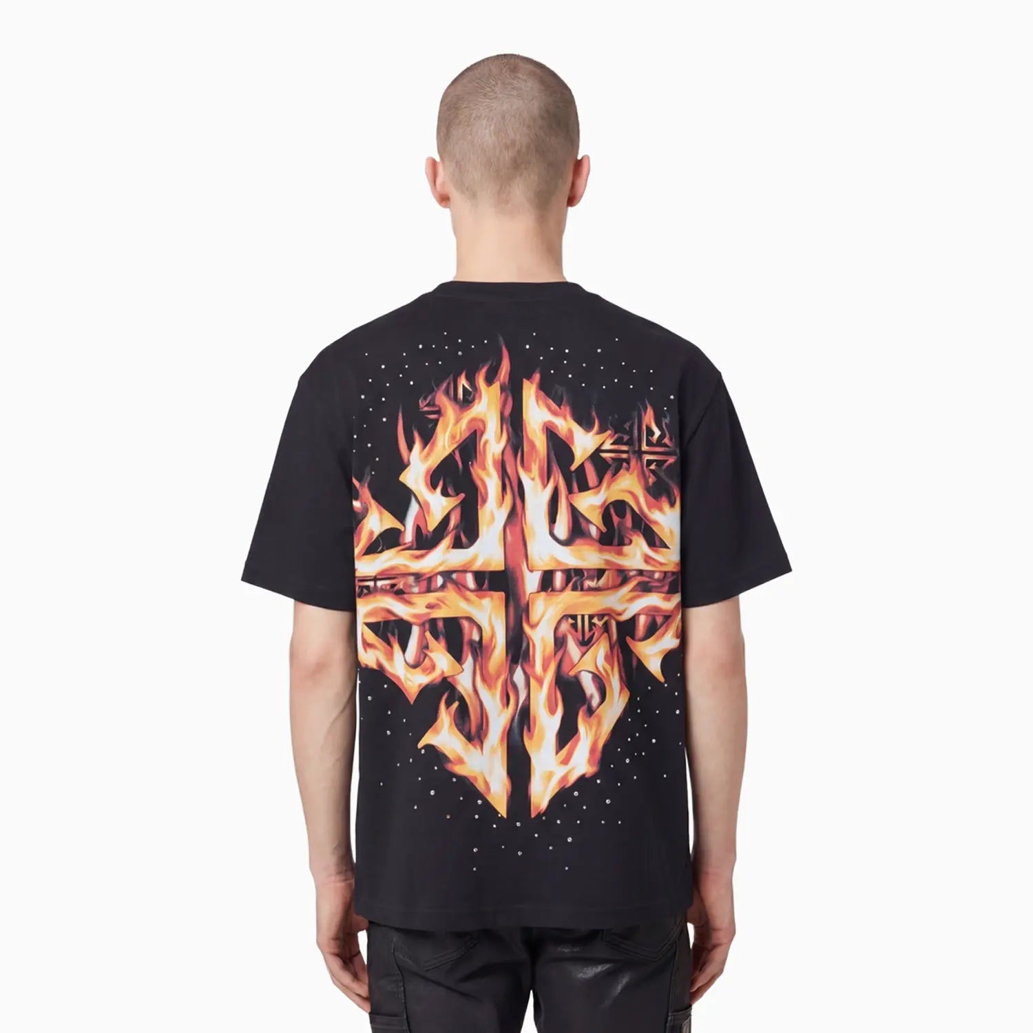 Men's Black Cyborg T-Shirt Guapi - Tops and Bottoms USA