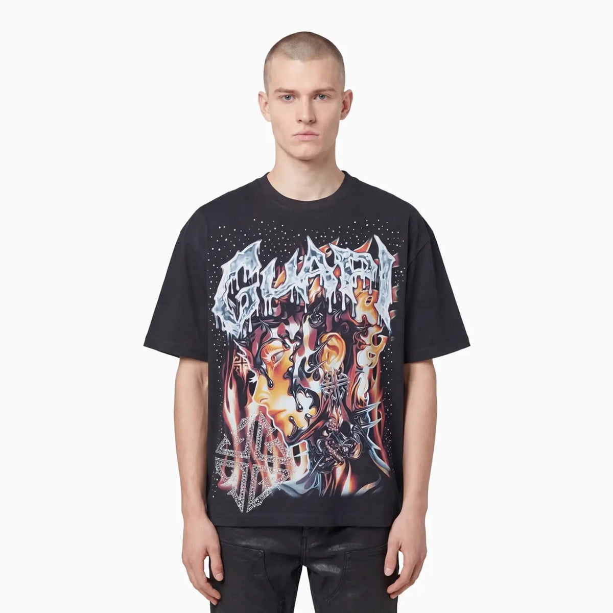 Guapi Men's Black Cyborg T-Shirt