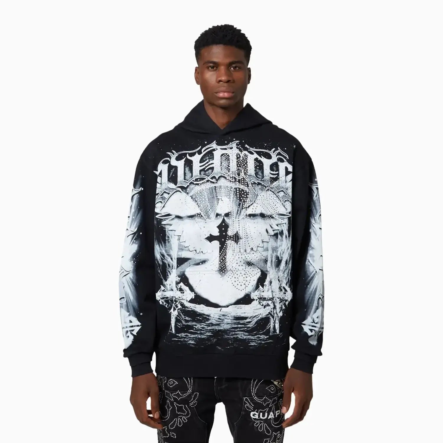 Guapi Men's Black Heavens Vault Hoodie