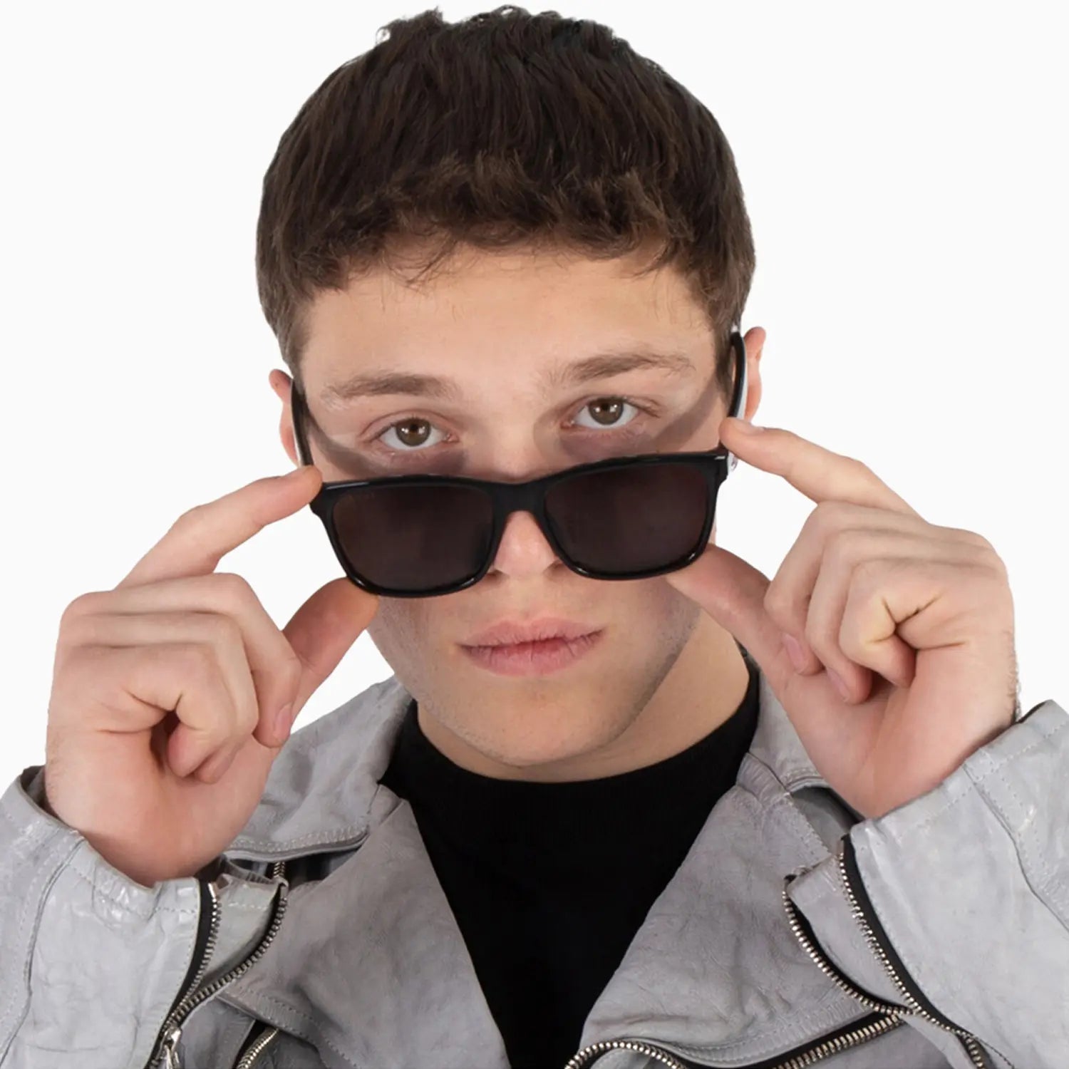 Men's Gucci Black Grey Sunglasses