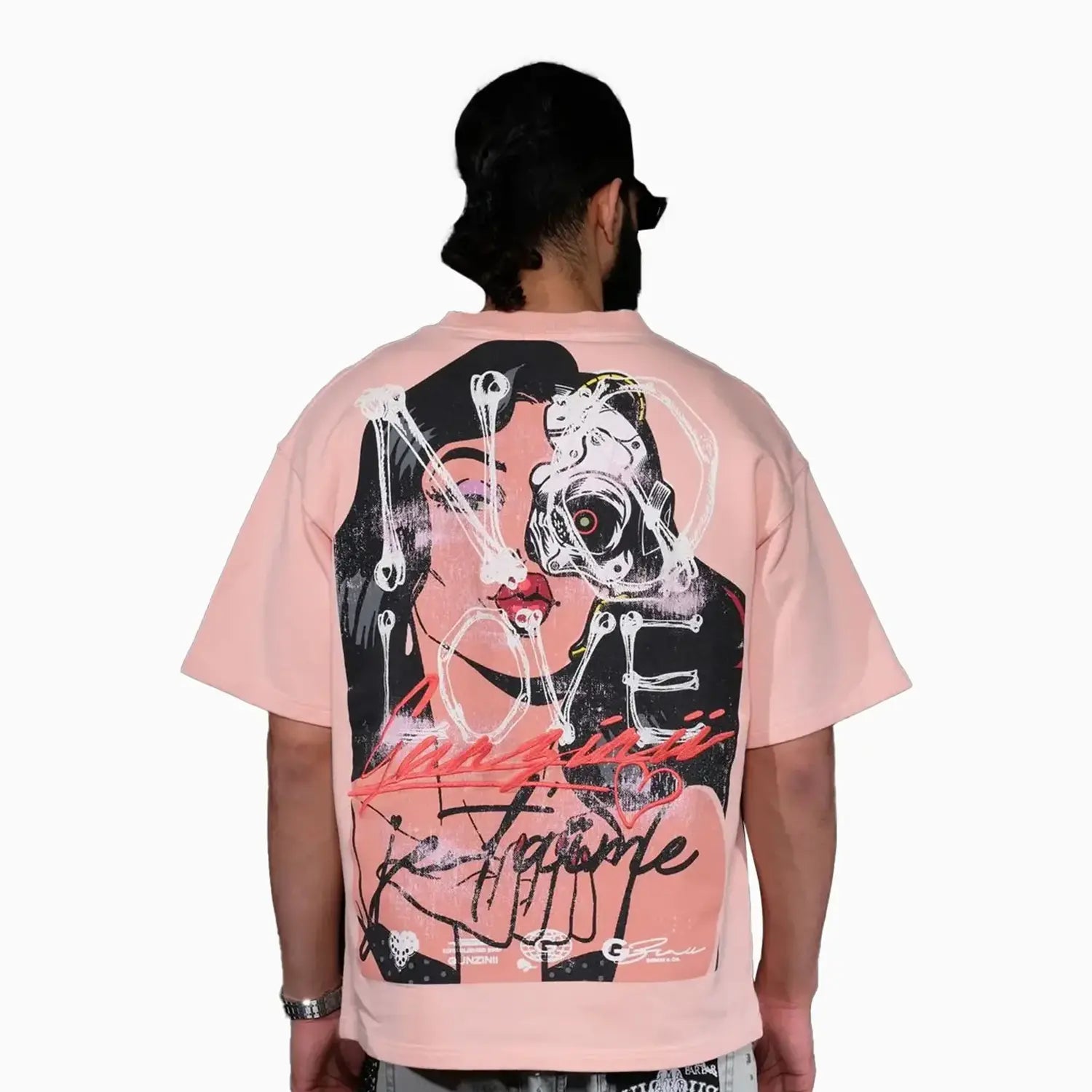 Men's NO LOVE Classics Outfit Gunzinii - Tops and Bottoms USA