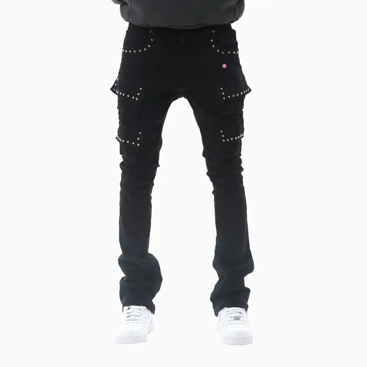 Gunzinii Men's Stacked Cargo Denim Pant - Main Image