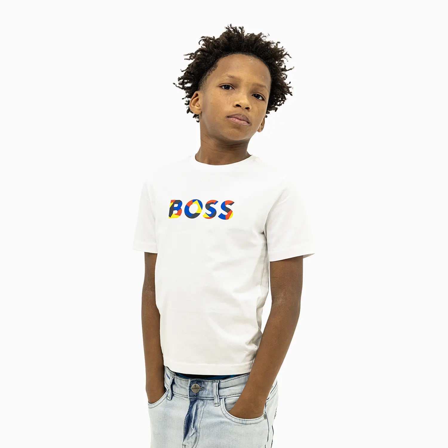 Hugo Boss Kid's Jersey T Shirt - Main Image