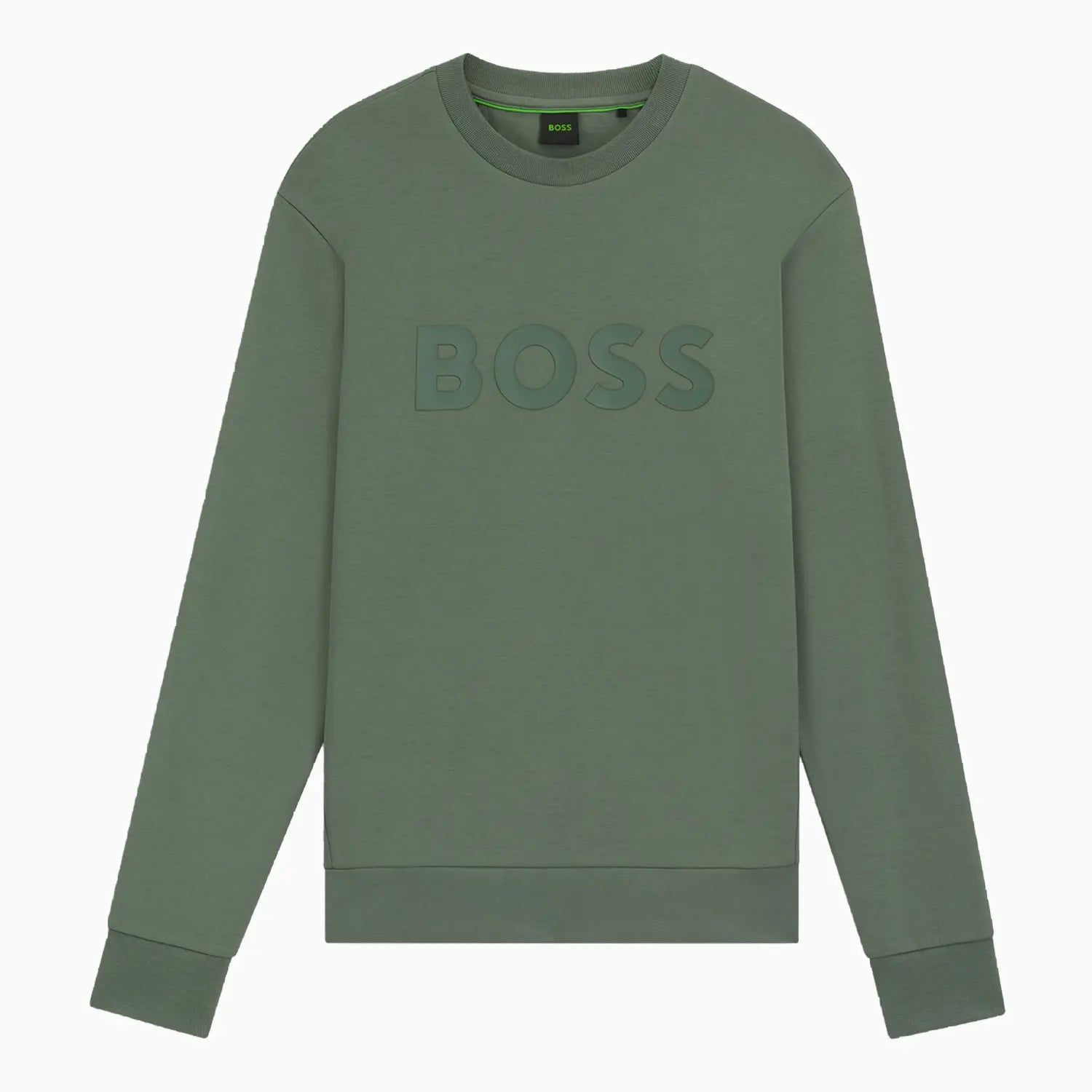 Men's Stretch Cotton Sweatshirt with Sandwich Logo Hugo Boss - Tops and Bottoms USA